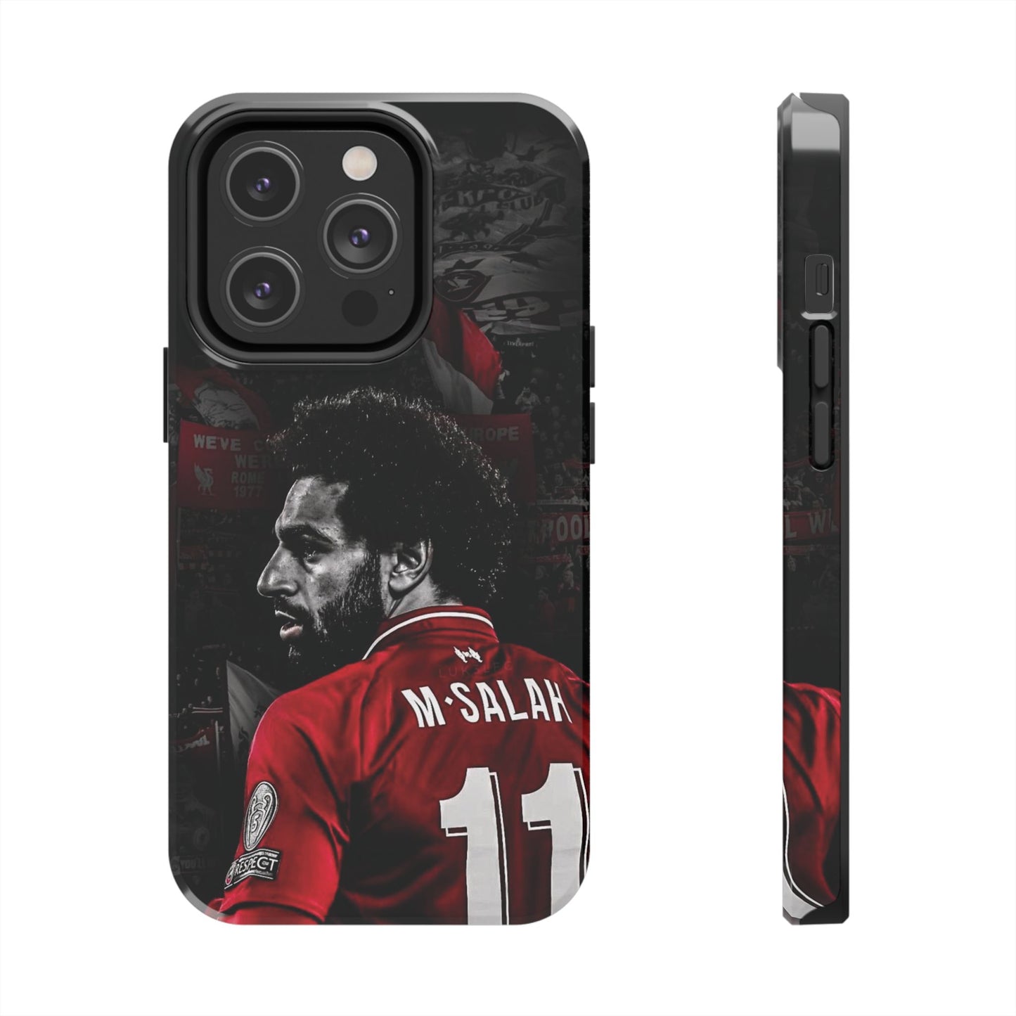 M'Salah Tough Phone Case - Durable Soccer Design for Fans