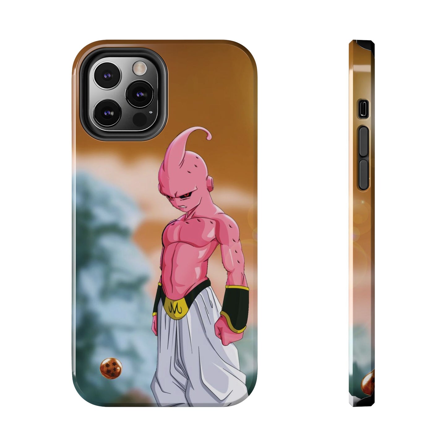 Majin Buu Fierce Dragon Ball Tough Phone Case - Majin Buu Design