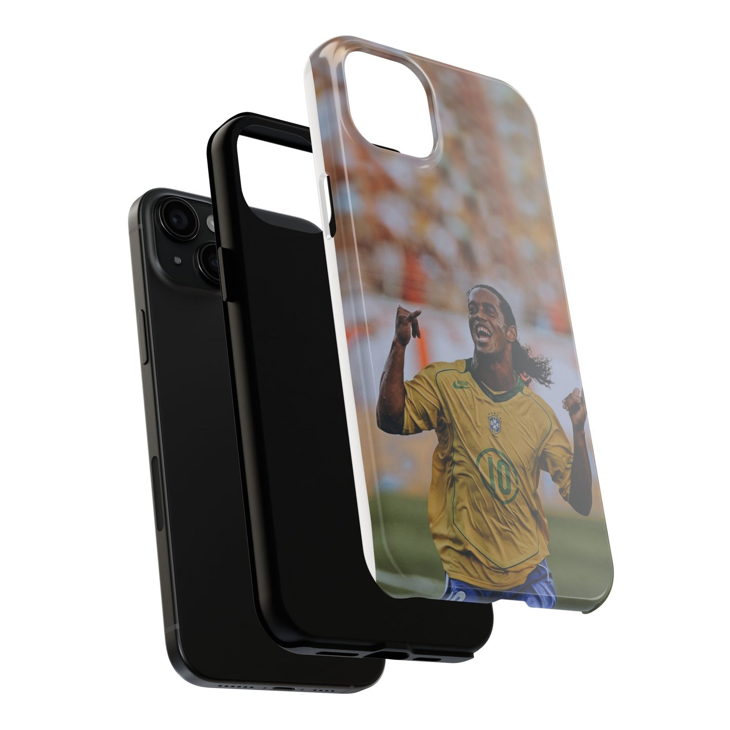 Ronaldinho Soccer Fan Tough Phone Cases - Celebration Design