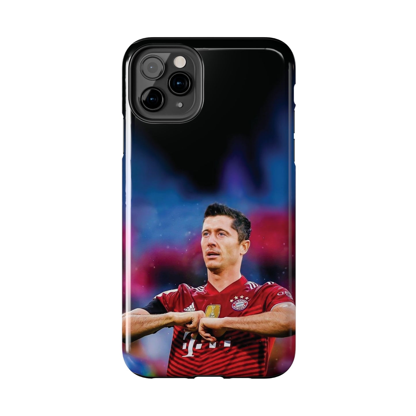 Robert Lewandowski Soccer Tough Phone Cases - Featuring Legendary Player Design