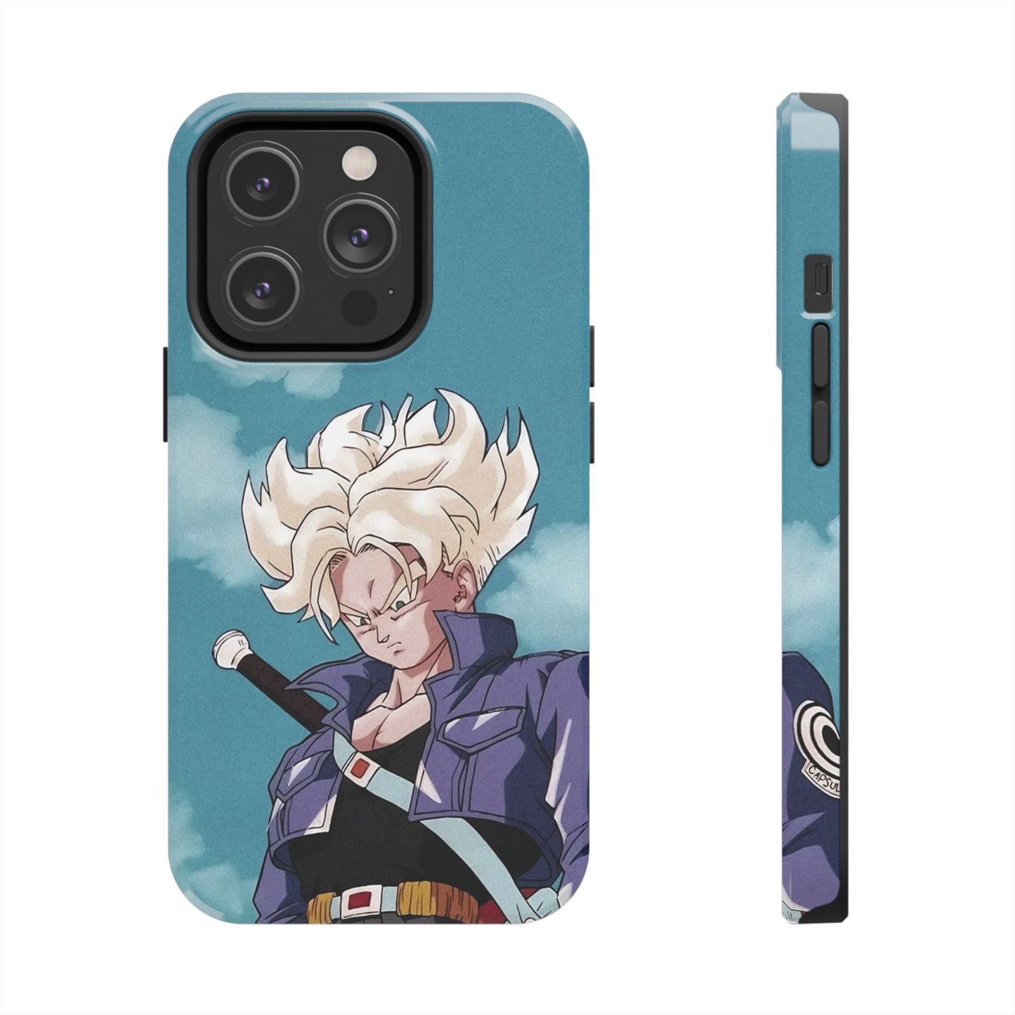 Trunks Dragon Ball Z Tough Phone Case - Trunks Design for Anime Fans