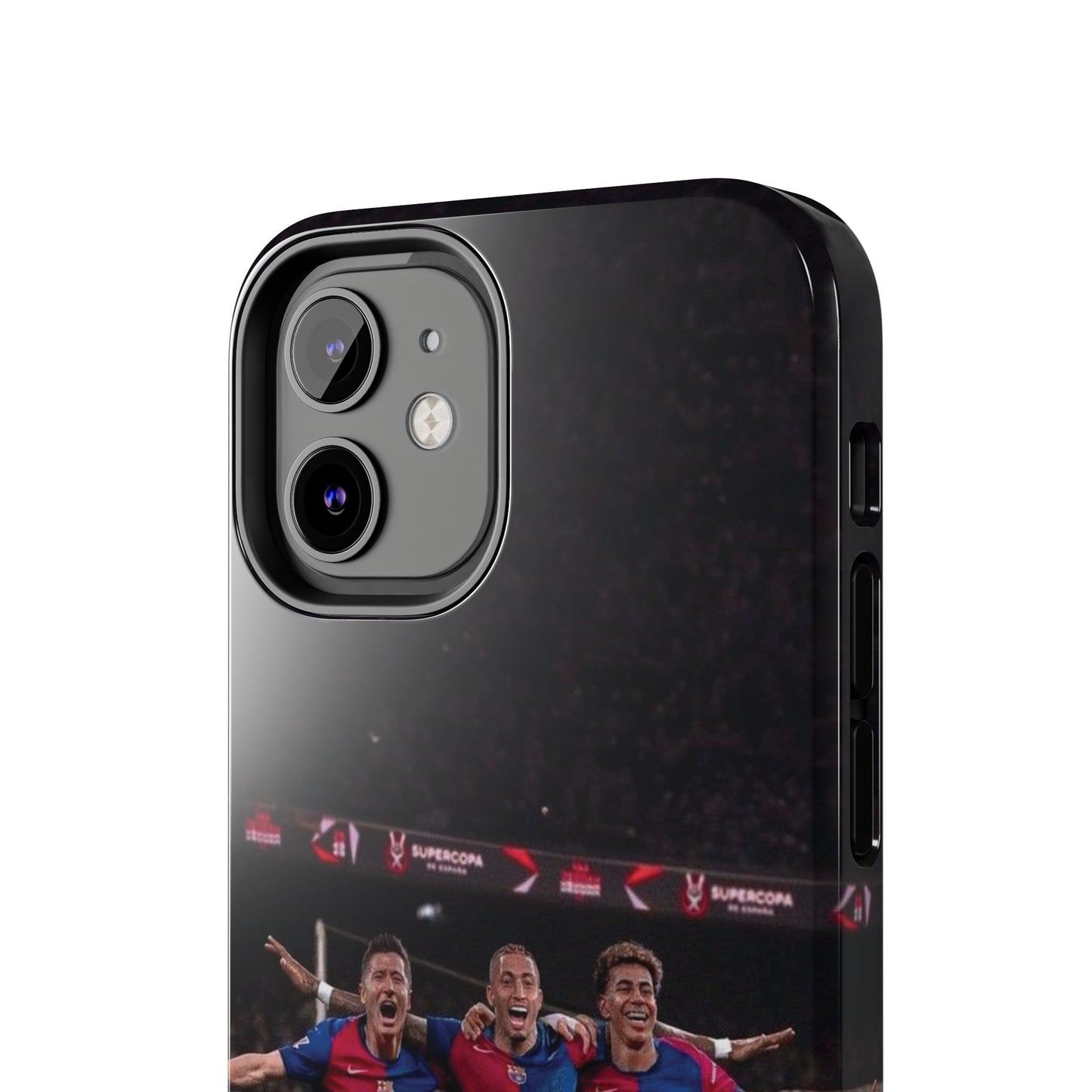 Lewandowski, Raphinha, Lamine Yamal Soccer Team Tough Phone Case - Durable Protection for Fans!
