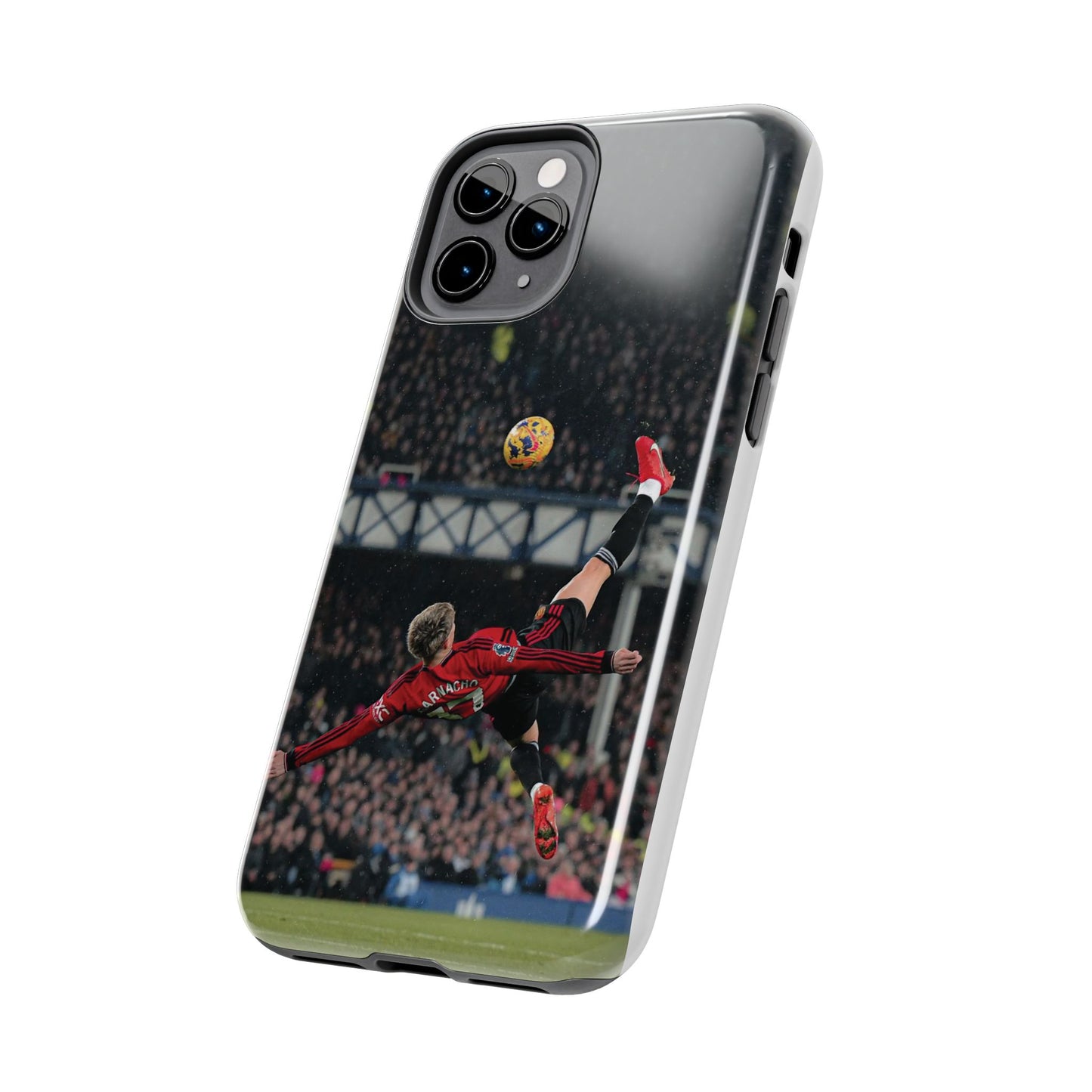 Alejandro Garnacho Soccer Action Tough Phone Cases - Durable and Stylish Protection for Sports Fans