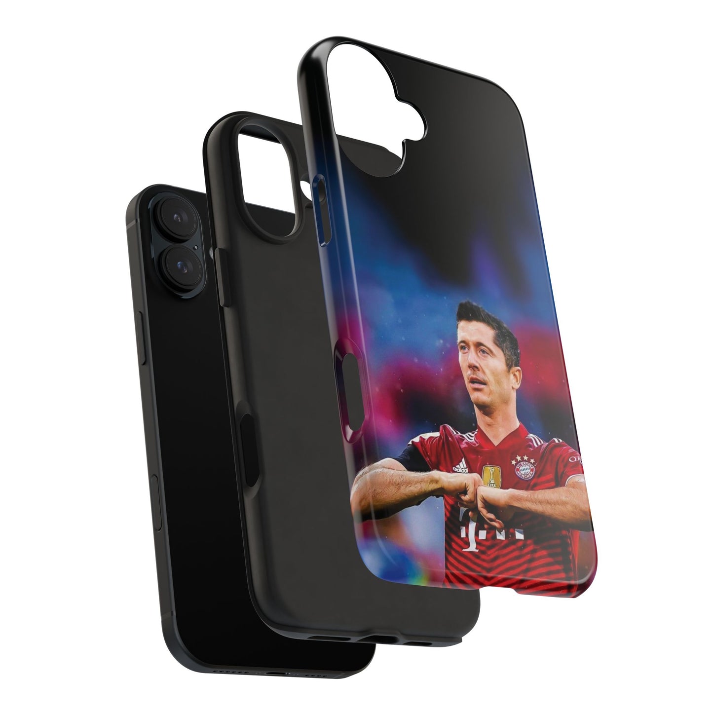 Robert Lewandowski Soccer Tough Phone Cases - Featuring Legendary Player Design