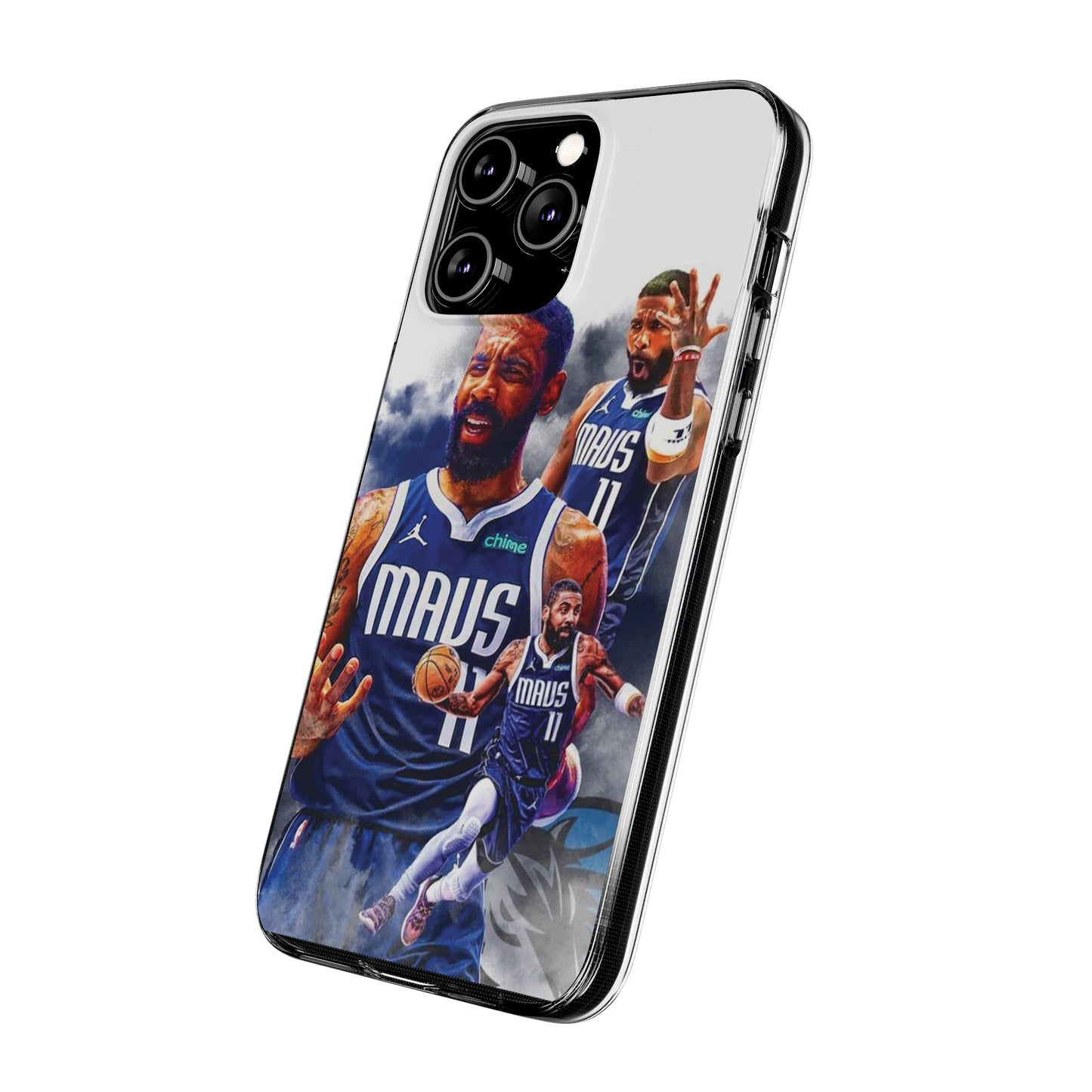 Kyrie Ivring Soft Phone Case with Basketball Theme - Perfect for Sports Fans