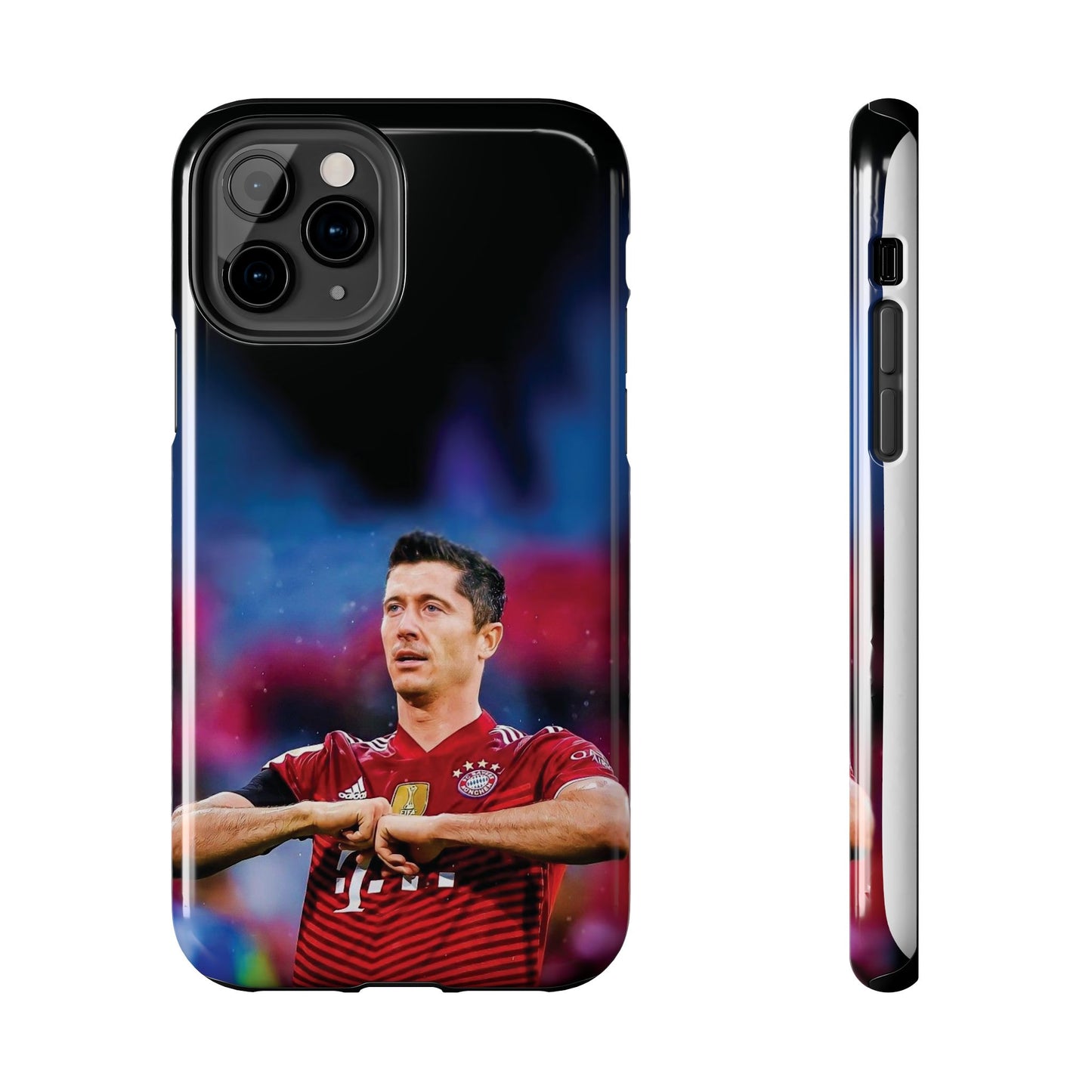 Robert Lewandowski Soccer Tough Phone Cases - Featuring Legendary Player Design