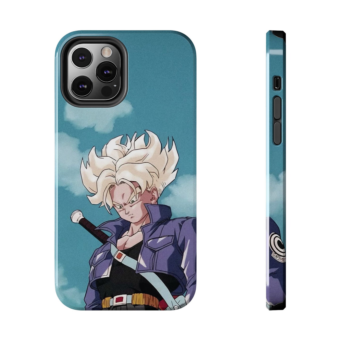Trunks Dragon Ball Z Tough Phone Case - Trunks Design for Anime Fans