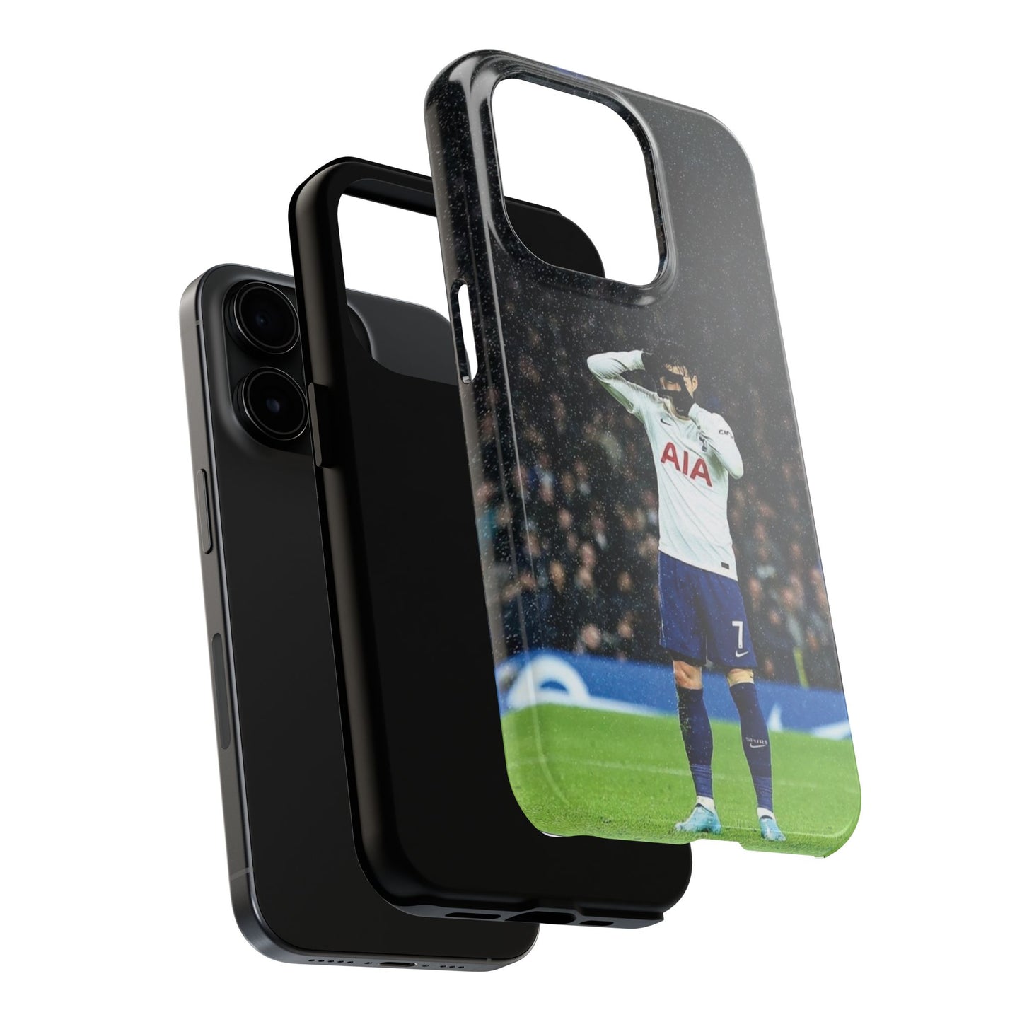 Son Heung-min Personalized Tough Phone Case for Soccer Fans - Stylish and Durable Design