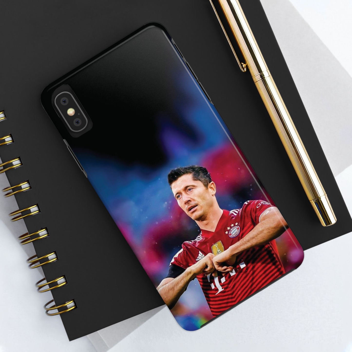 Robert Lewandowski Soccer Tough Phone Cases - Featuring Legendary Player Design