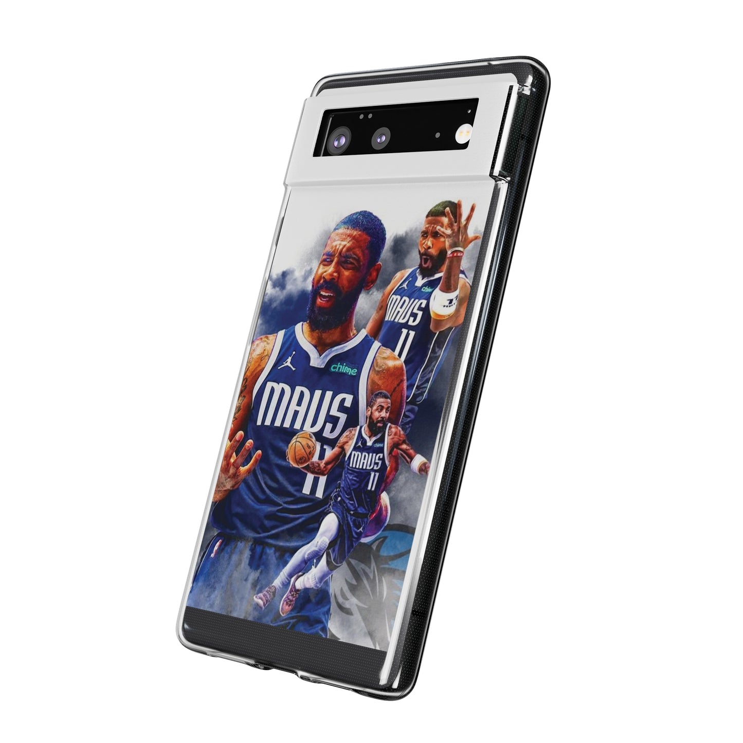 Kyrie Ivring Soft Phone Case with Basketball Theme - Perfect for Sports Fans