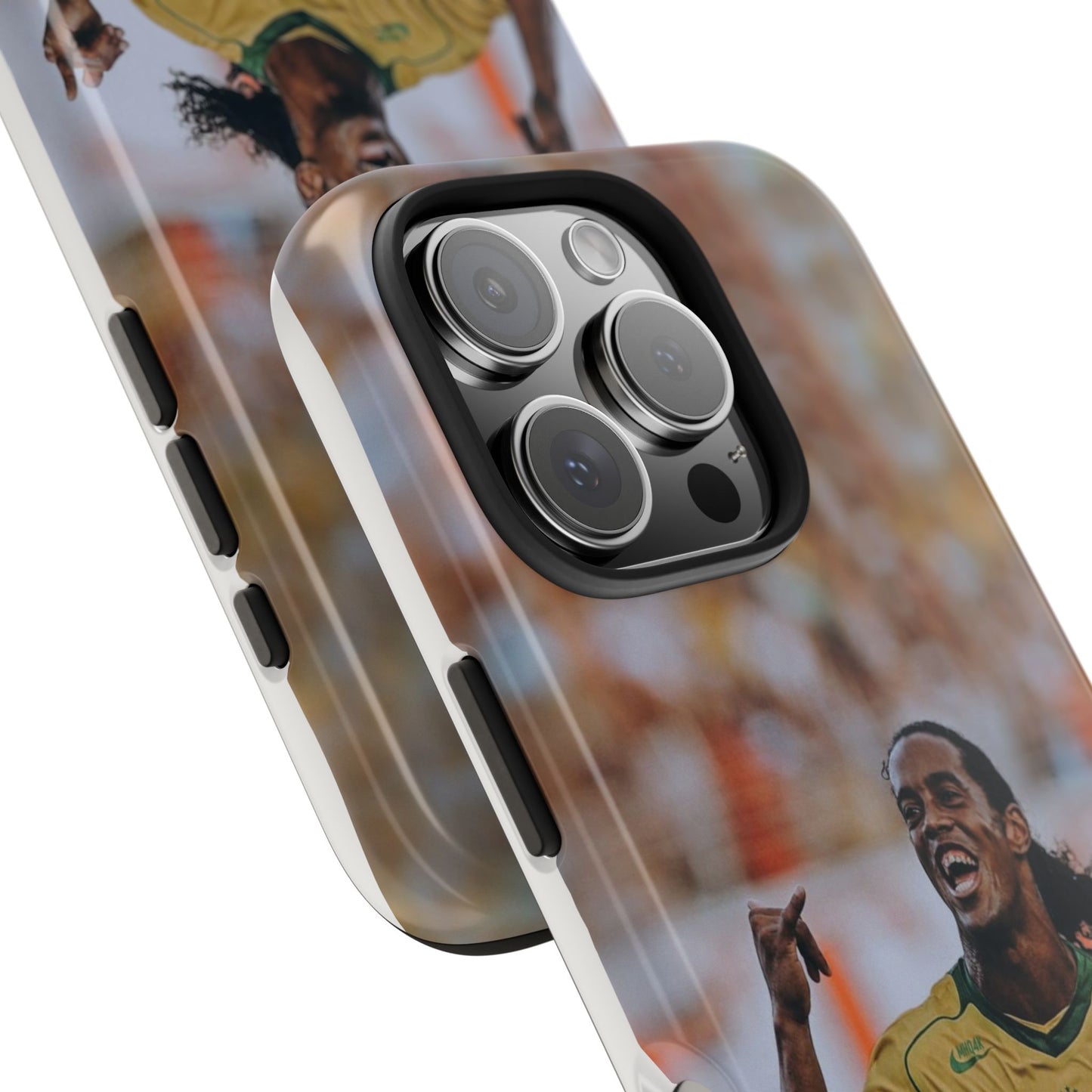 Ronaldinho Soccer Fan Tough Phone Cases - Celebration Design