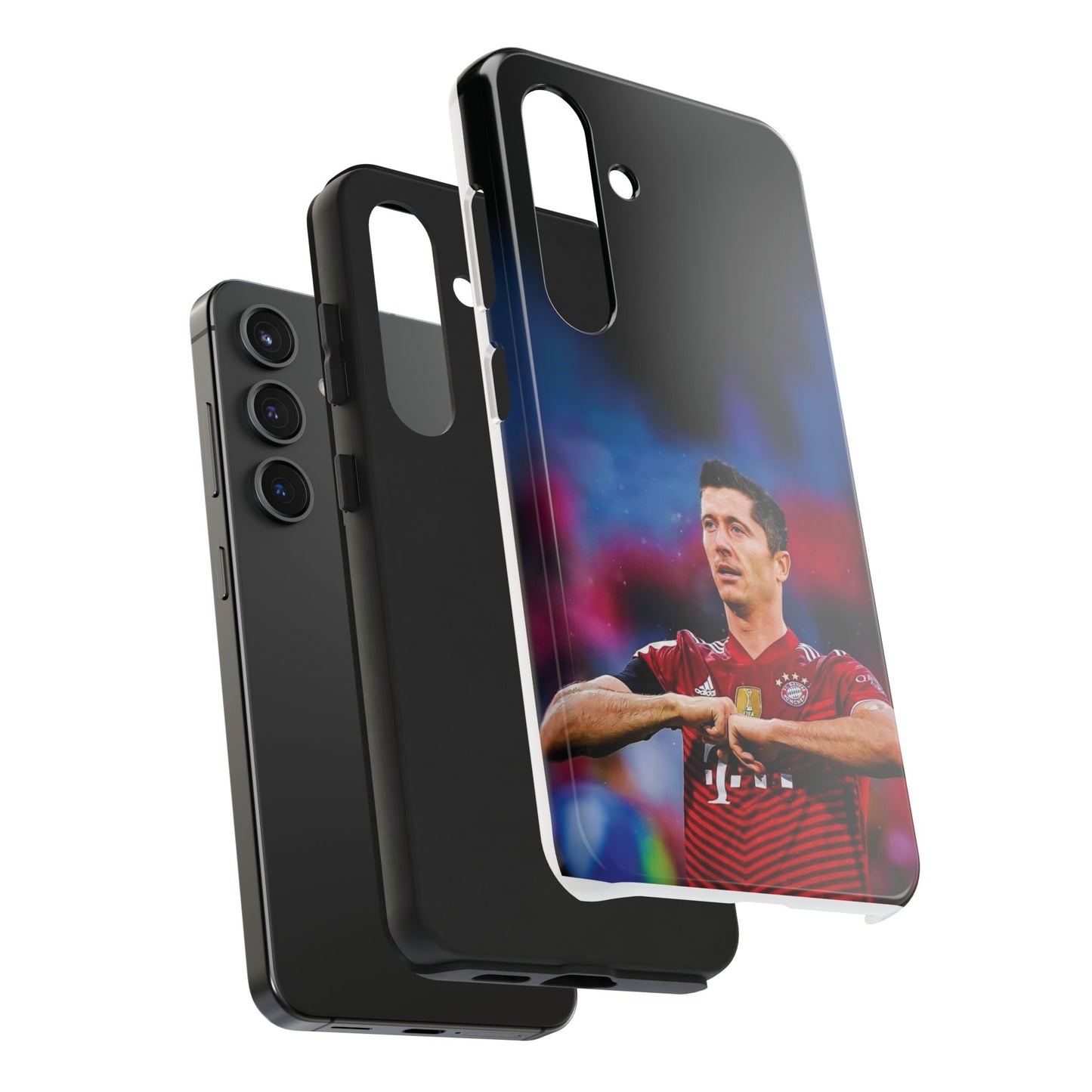 Robert Lewandowski Soccer Tough Phone Cases - Featuring Legendary Player Design