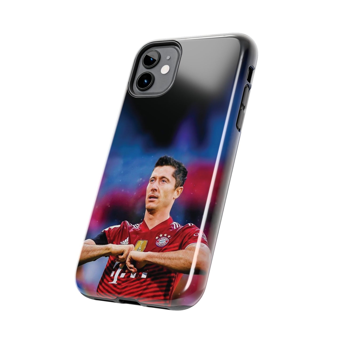 Robert Lewandowski Soccer Tough Phone Cases - Featuring Legendary Player Design