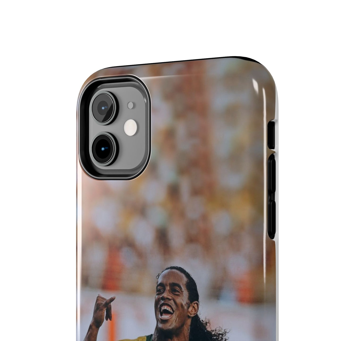 Ronaldinho Soccer Fan Tough Phone Cases - Celebration Design