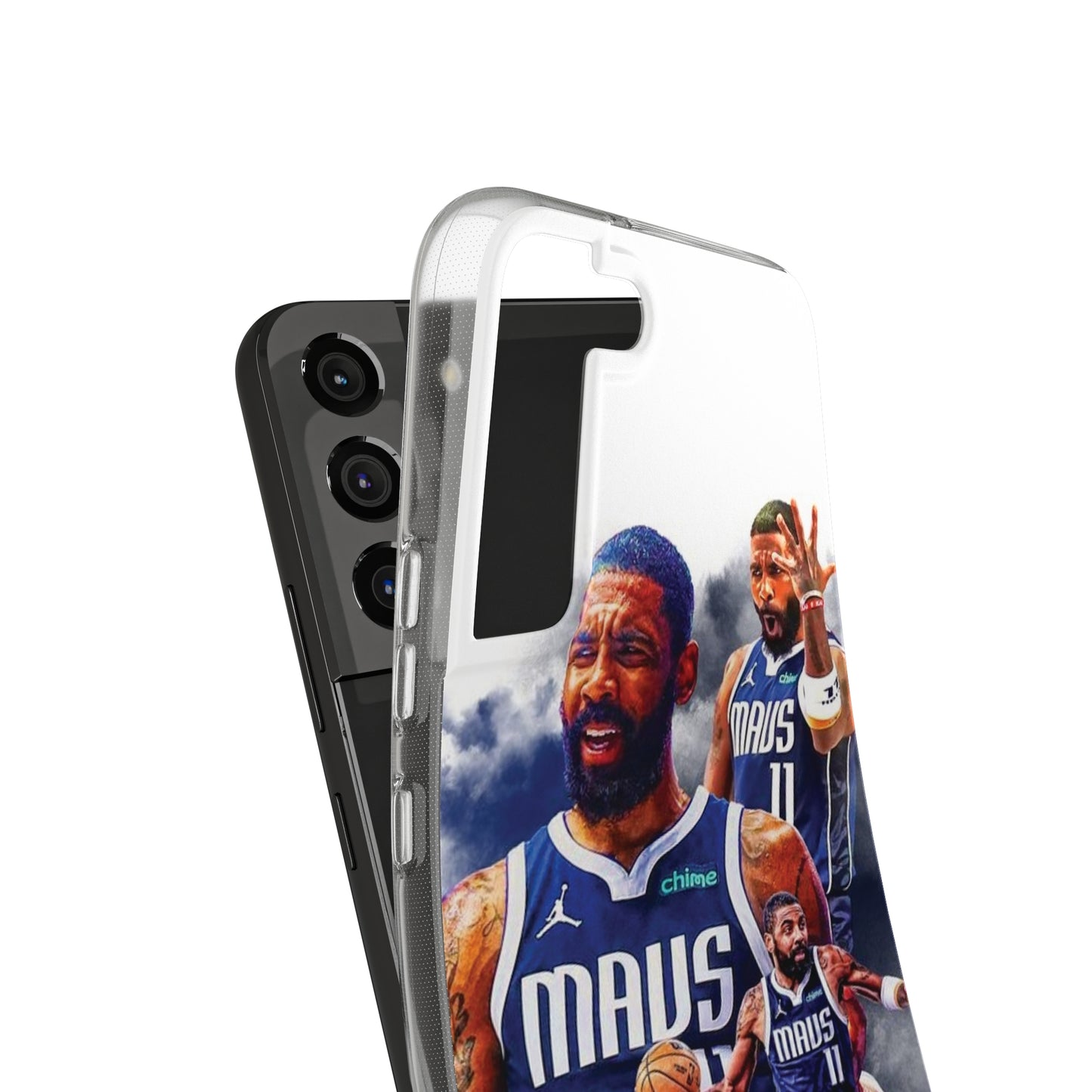 Kyrie Ivring Soft Phone Case with Basketball Theme - Perfect for Sports Fans