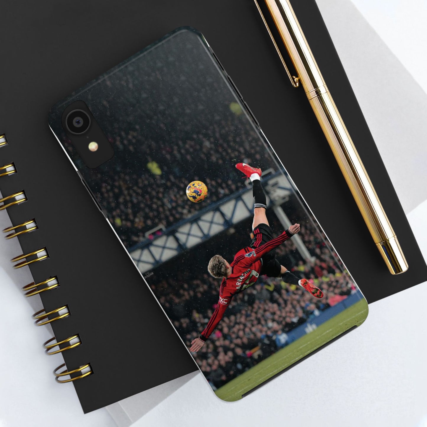 Alejandro Garnacho Soccer Action Tough Phone Cases - Durable and Stylish Protection for Sports Fans