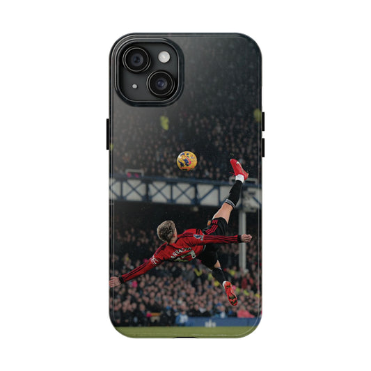 Alejandro Garnacho Soccer Action Tough Phone Cases - Durable and Stylish Protection for Sports Fans