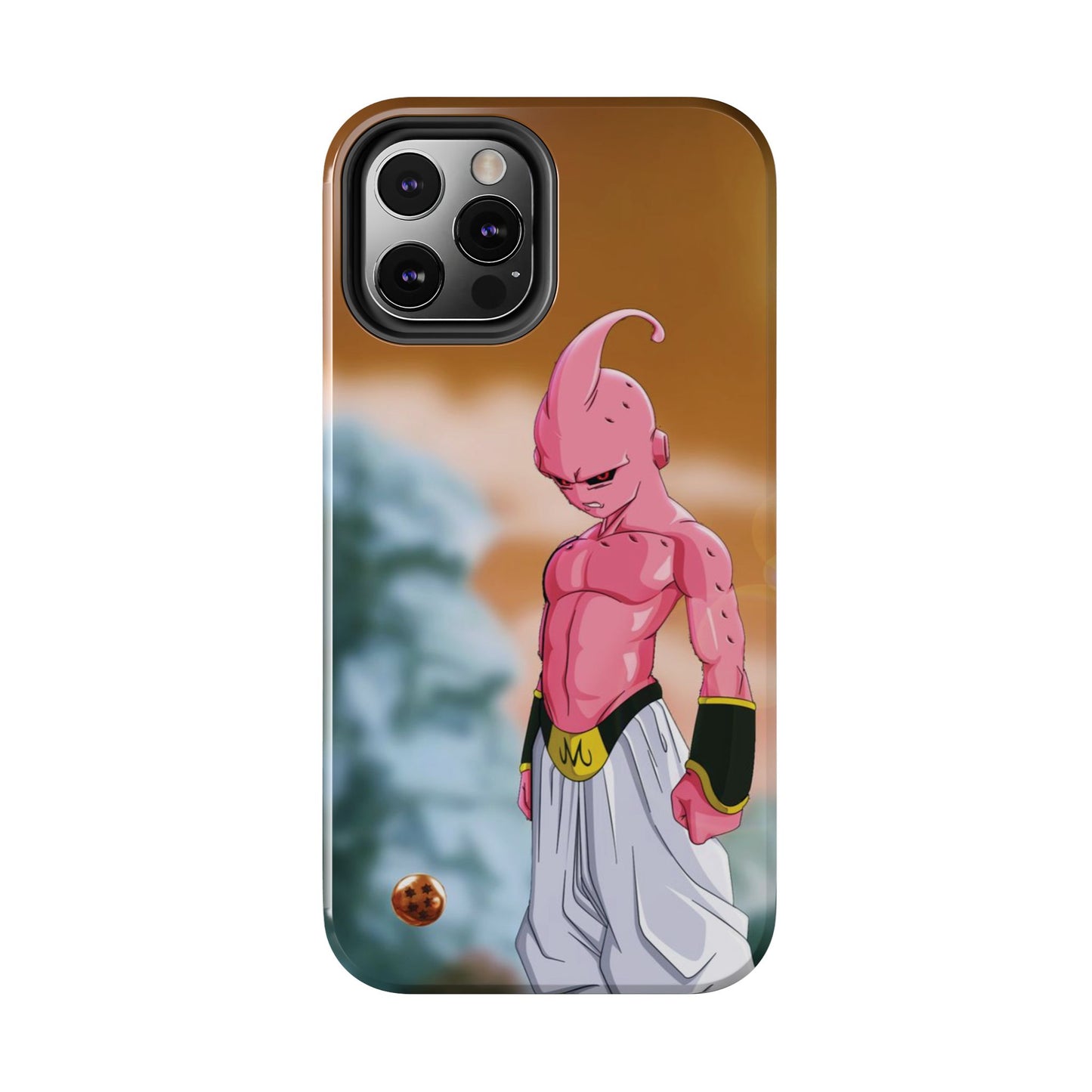 Majin Buu Fierce Dragon Ball Tough Phone Case - Majin Buu Design
