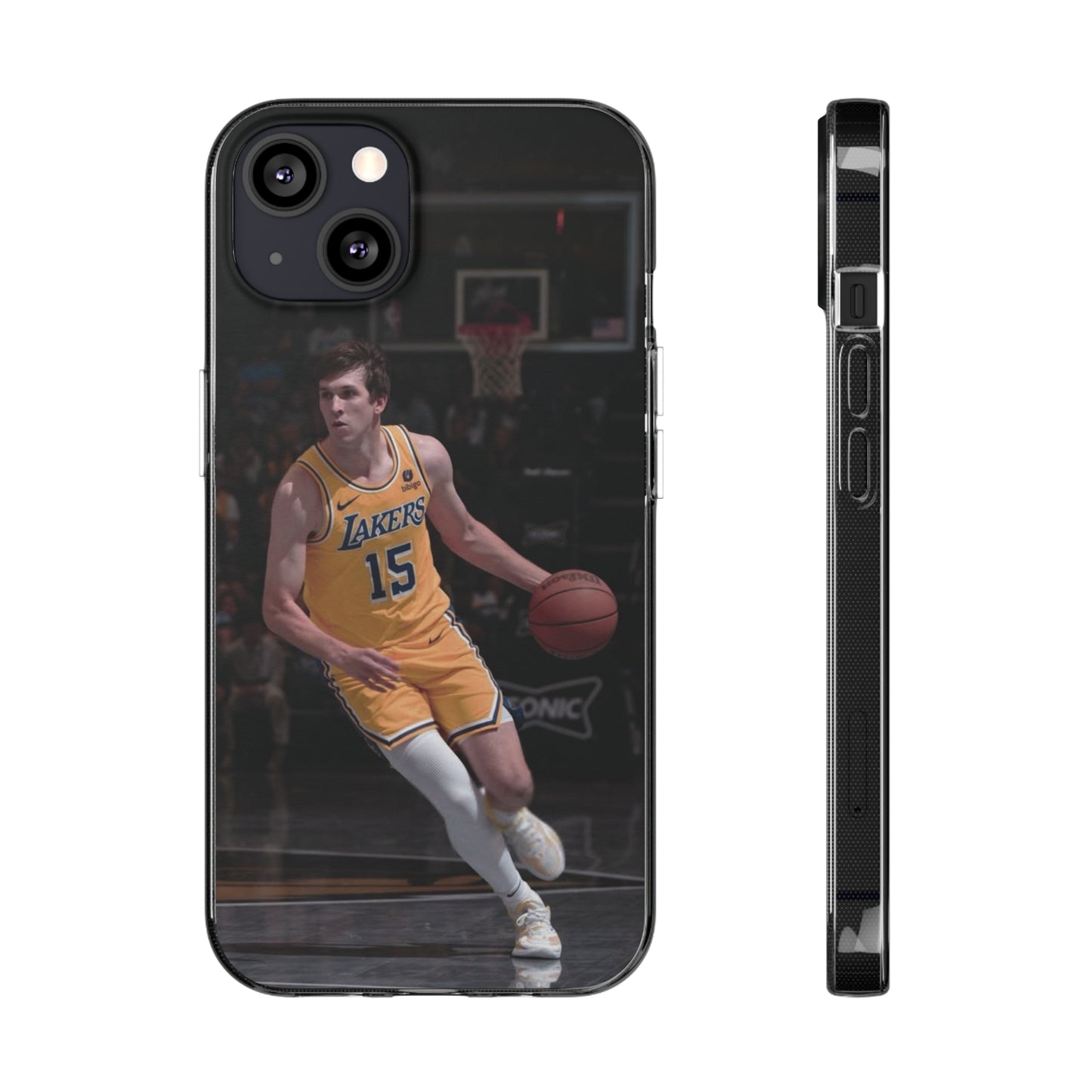 Austin Reaves Basketball Player Soft Phone Case - Lakers Fan Accessory