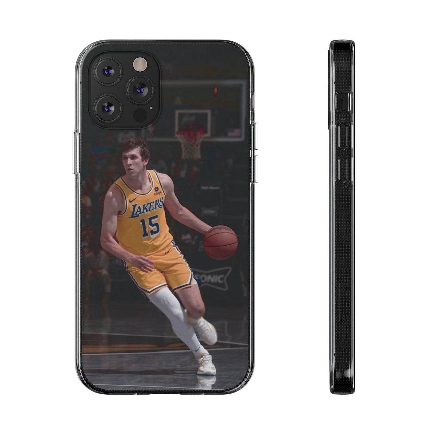 Austin Reaves Basketball Player Soft Phone Case - Lakers Fan Accessory