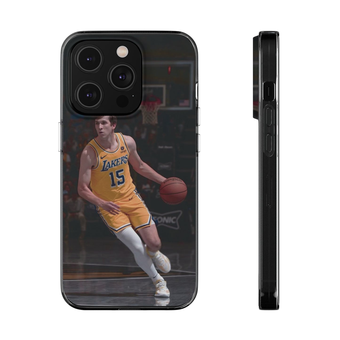 Austin Reaves Basketball Player Soft Phone Case - Lakers Fan Accessory