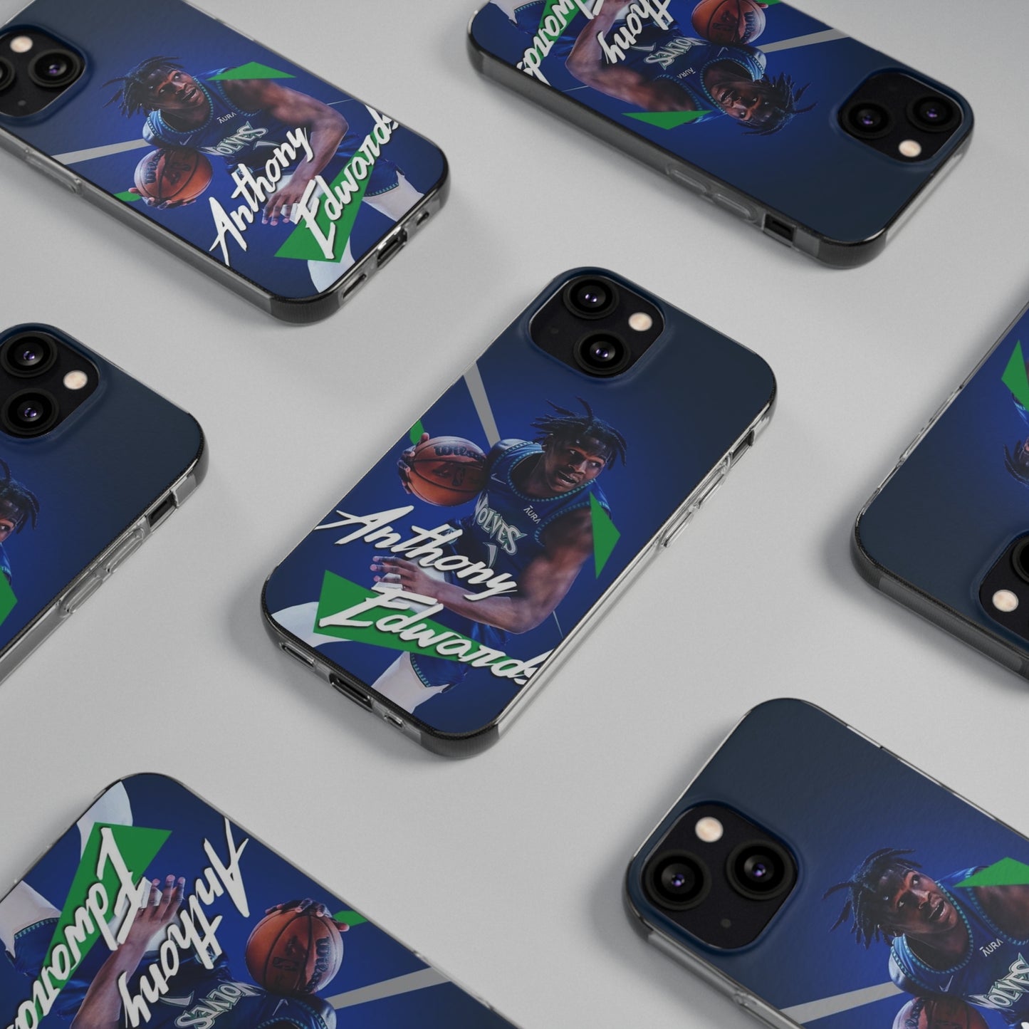Anthony Edwards Soft Phone Case - Basketball Fan Accessory
