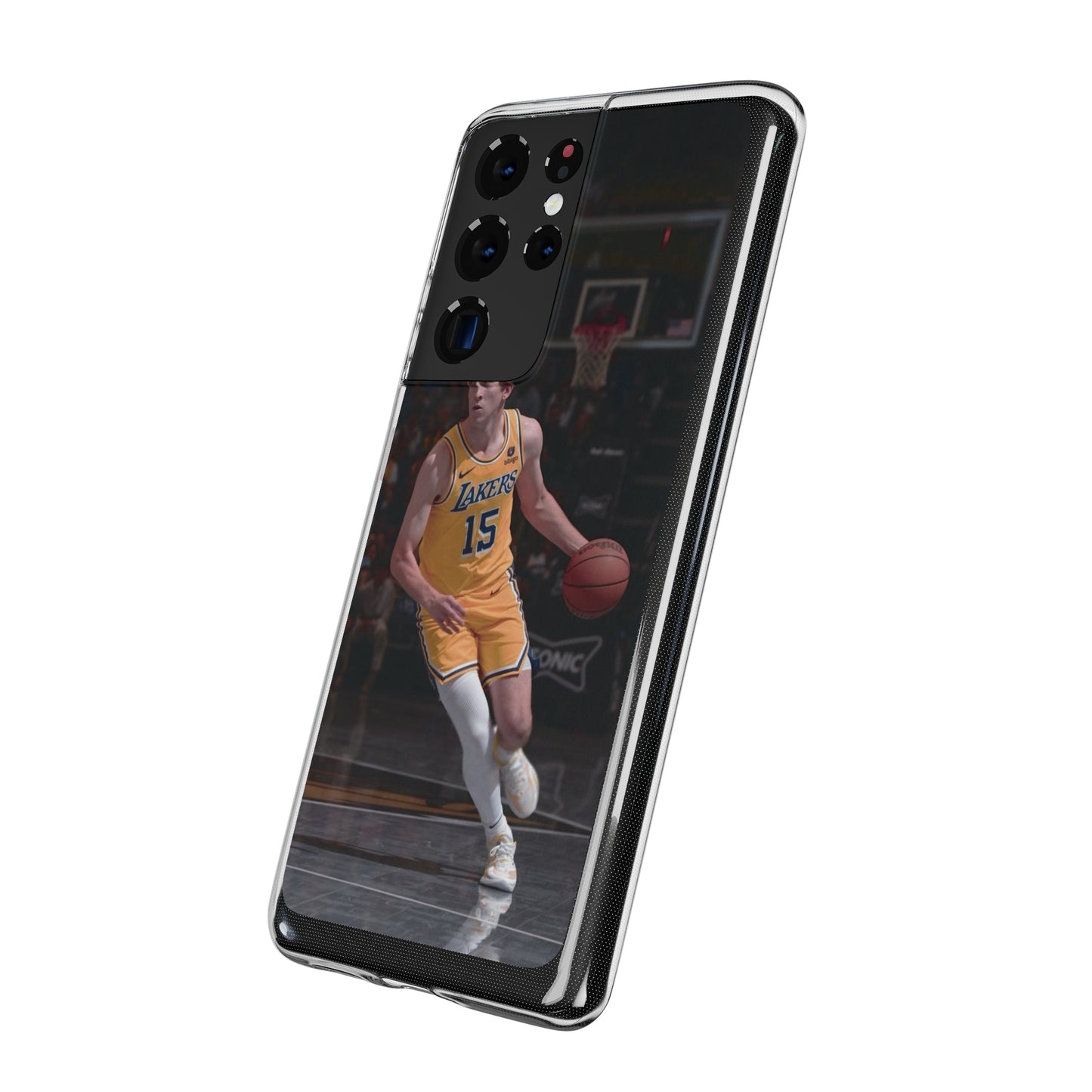 Austin Reaves Basketball Player Soft Phone Case - Lakers Fan Accessory