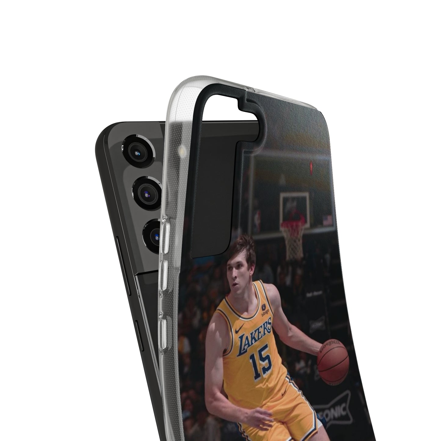 Austin Reaves Basketball Player Soft Phone Case - Lakers Fan Accessory