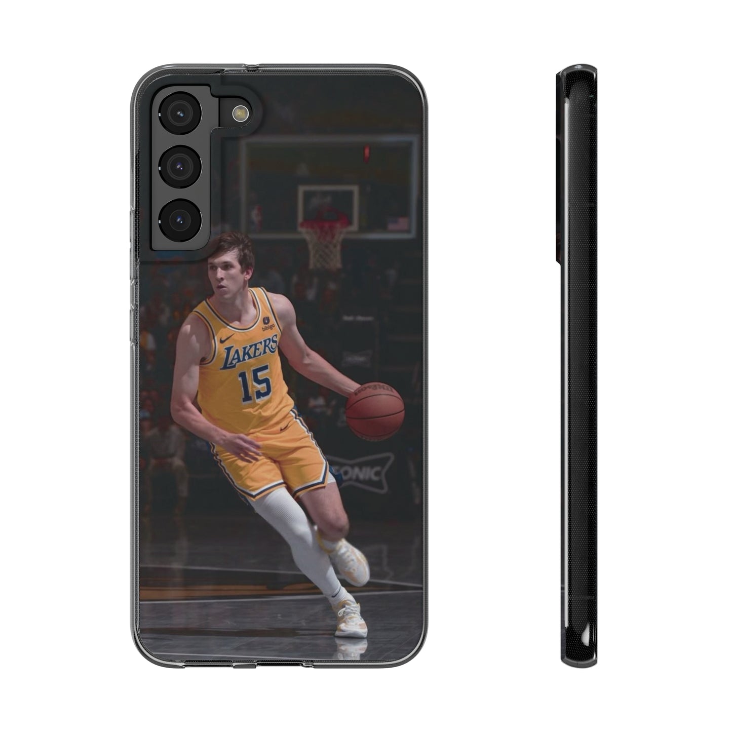 Austin Reaves Basketball Player Soft Phone Case - Lakers Fan Accessory
