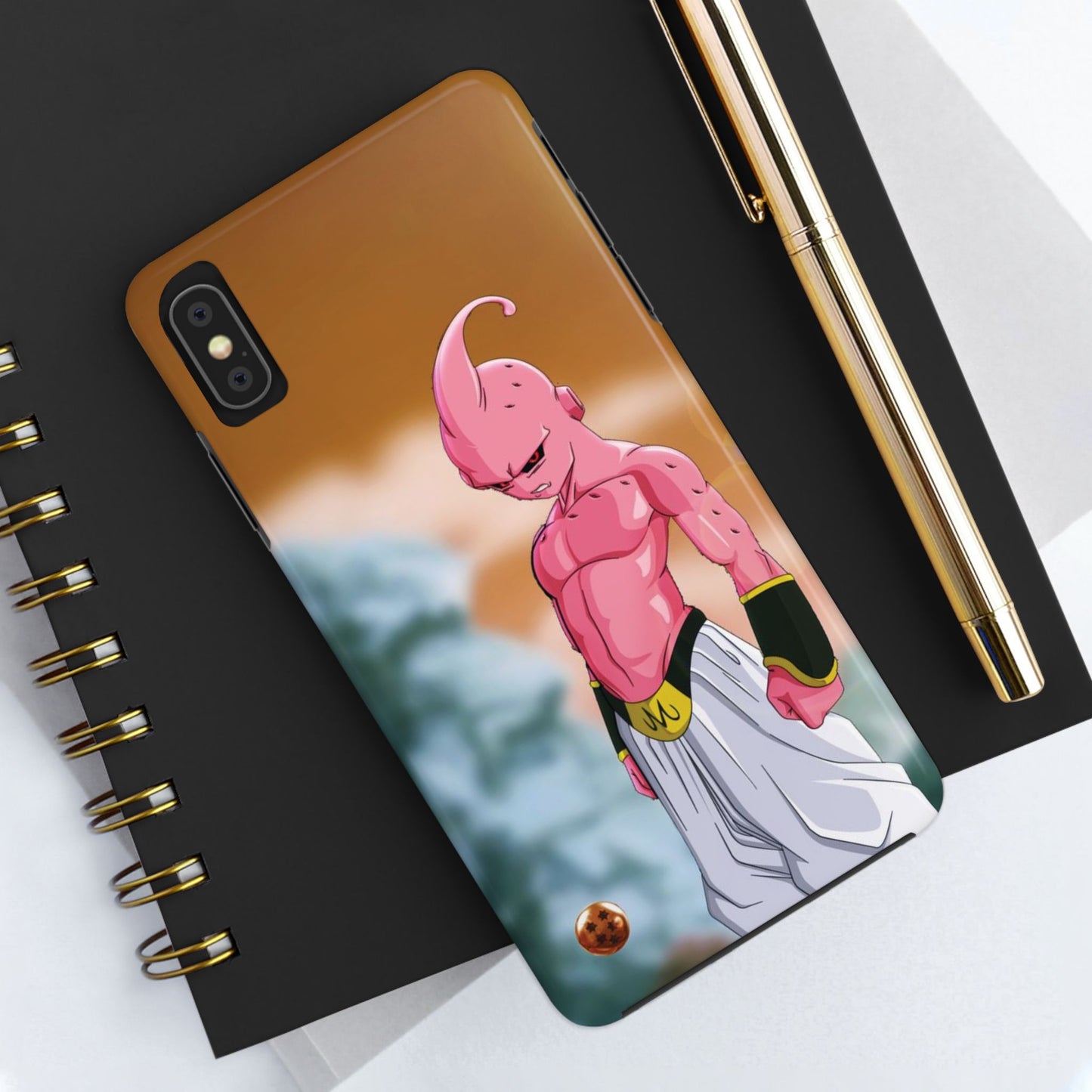 Majin Buu Fierce Dragon Ball Tough Phone Case - Majin Buu Design