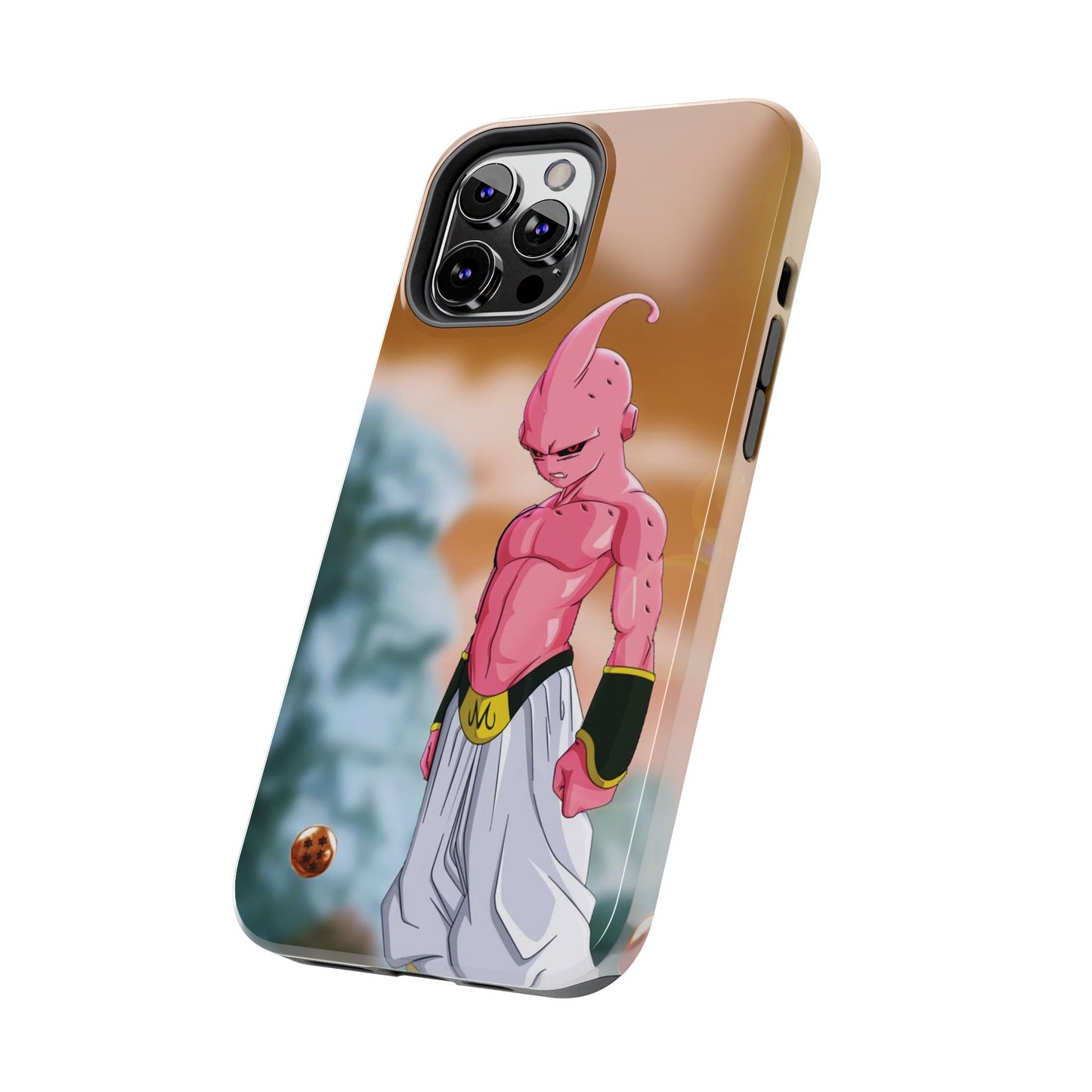 Majin Buu Fierce Dragon Ball Tough Phone Case - Majin Buu Design