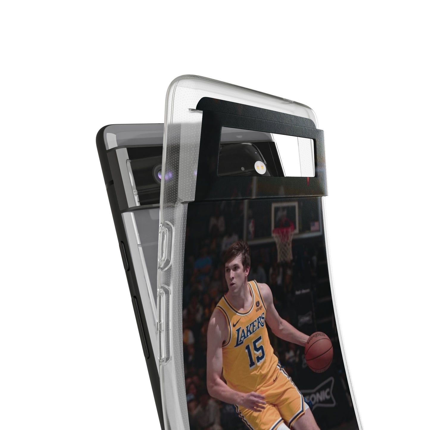 Austin Reaves Basketball Player Soft Phone Case - Lakers Fan Accessory