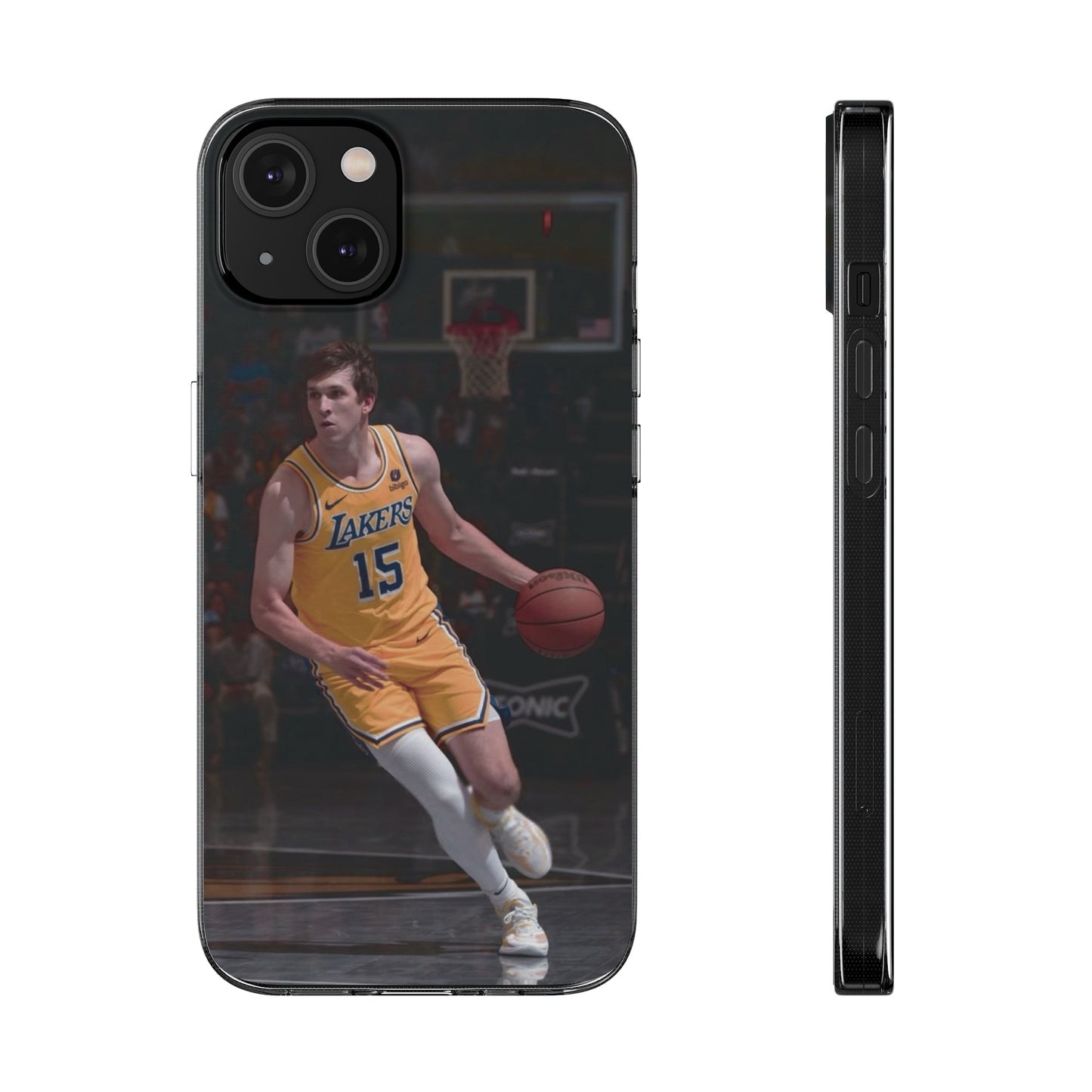Austin Reaves Basketball Player Soft Phone Case - Lakers Fan Accessory