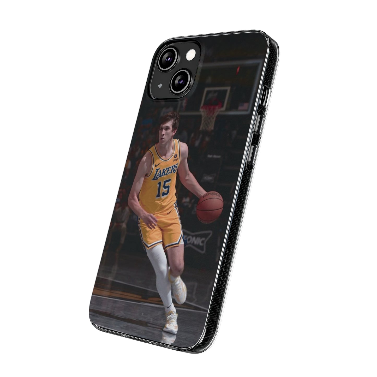 Austin Reaves Basketball Player Soft Phone Case - Lakers Fan Accessory