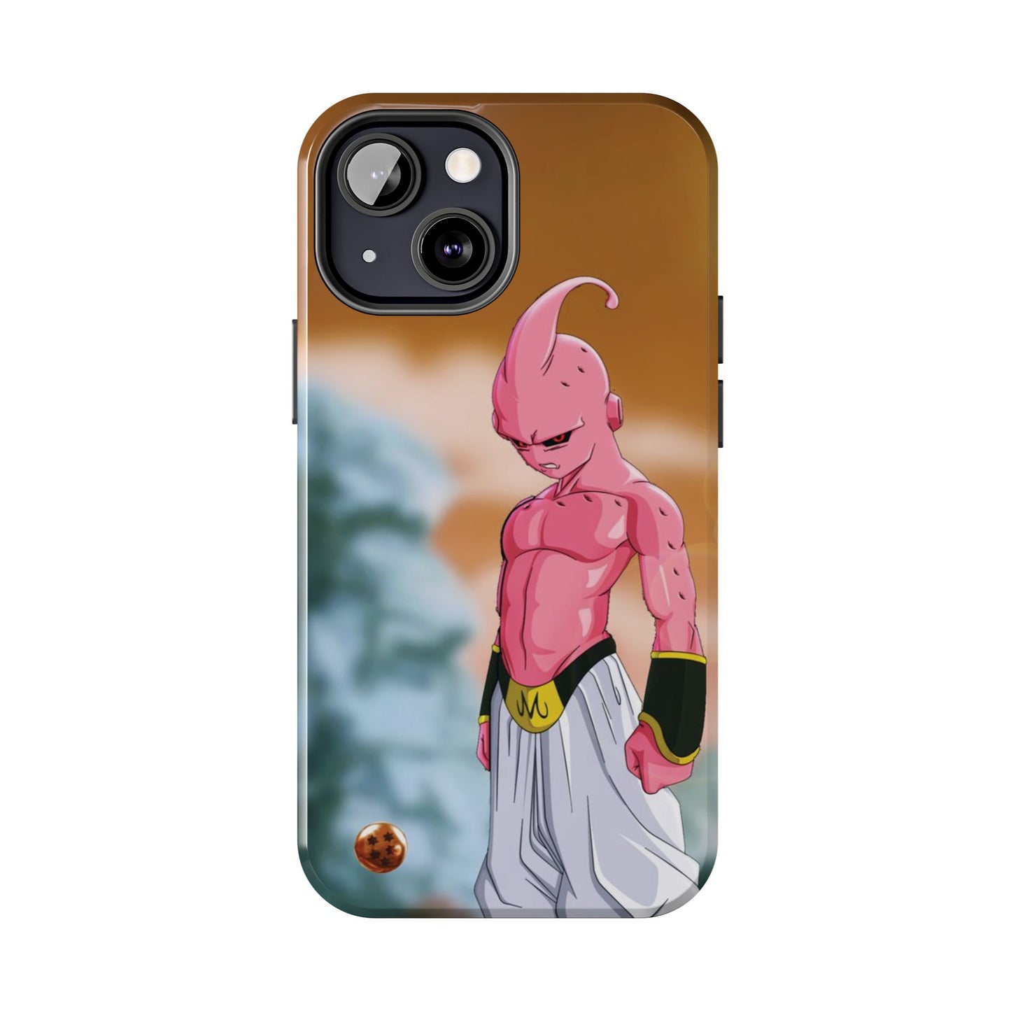 Majin Buu Fierce Dragon Ball Tough Phone Case - Majin Buu Design
