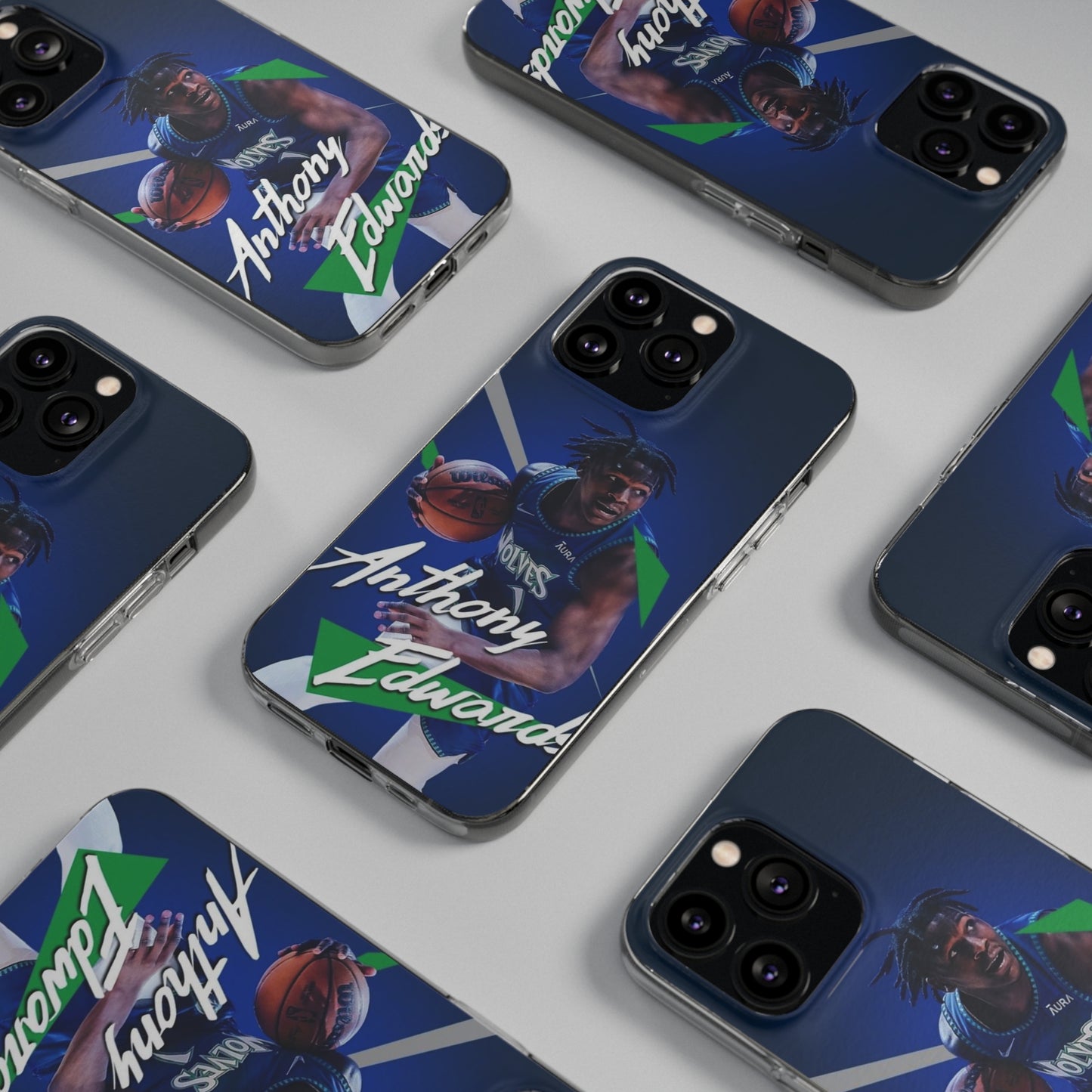 Anthony Edwards Soft Phone Case - Basketball Fan Accessory