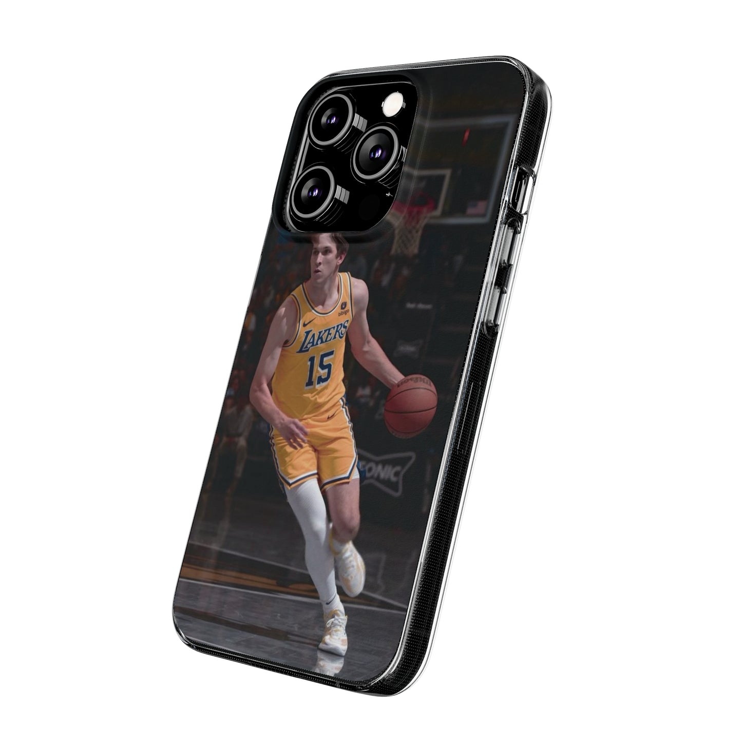 Austin Reaves Basketball Player Soft Phone Case - Lakers Fan Accessory