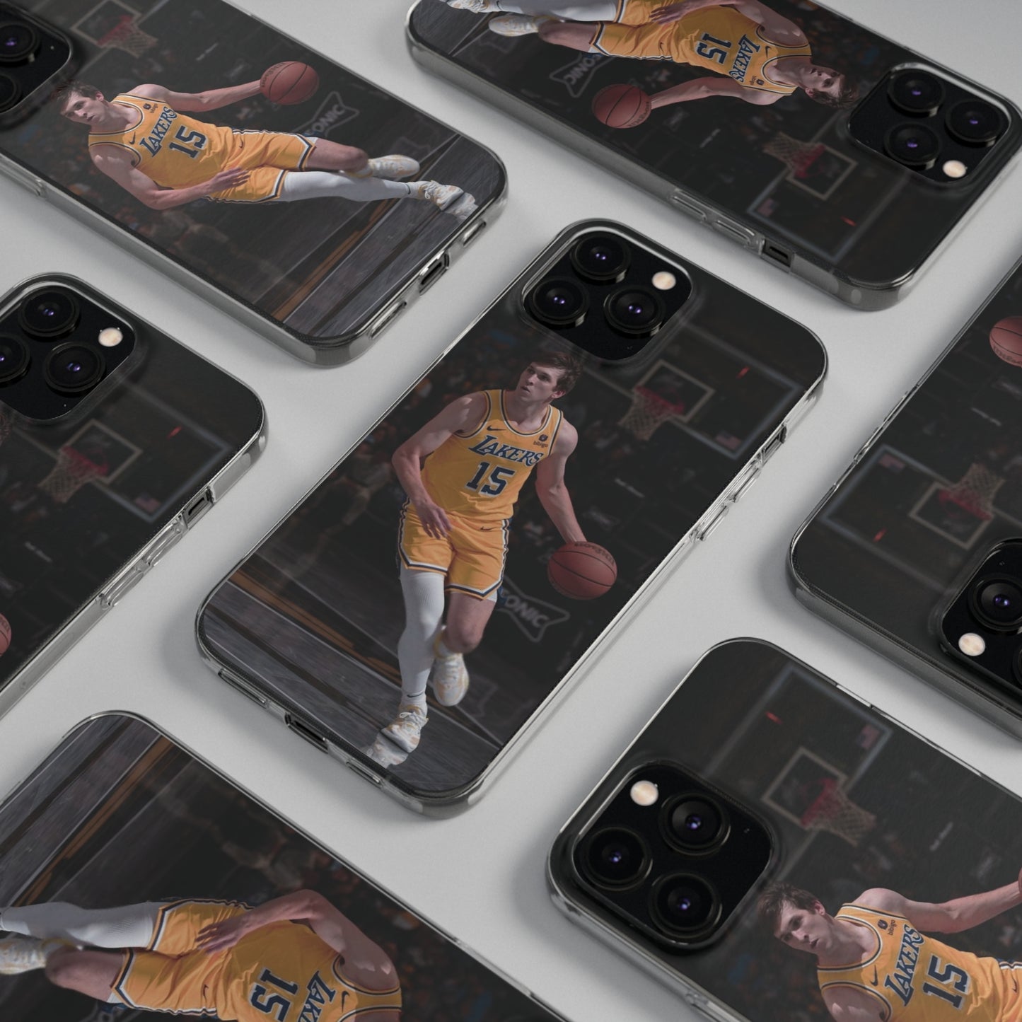 Austin Reaves Basketball Player Soft Phone Case - Lakers Fan Accessory