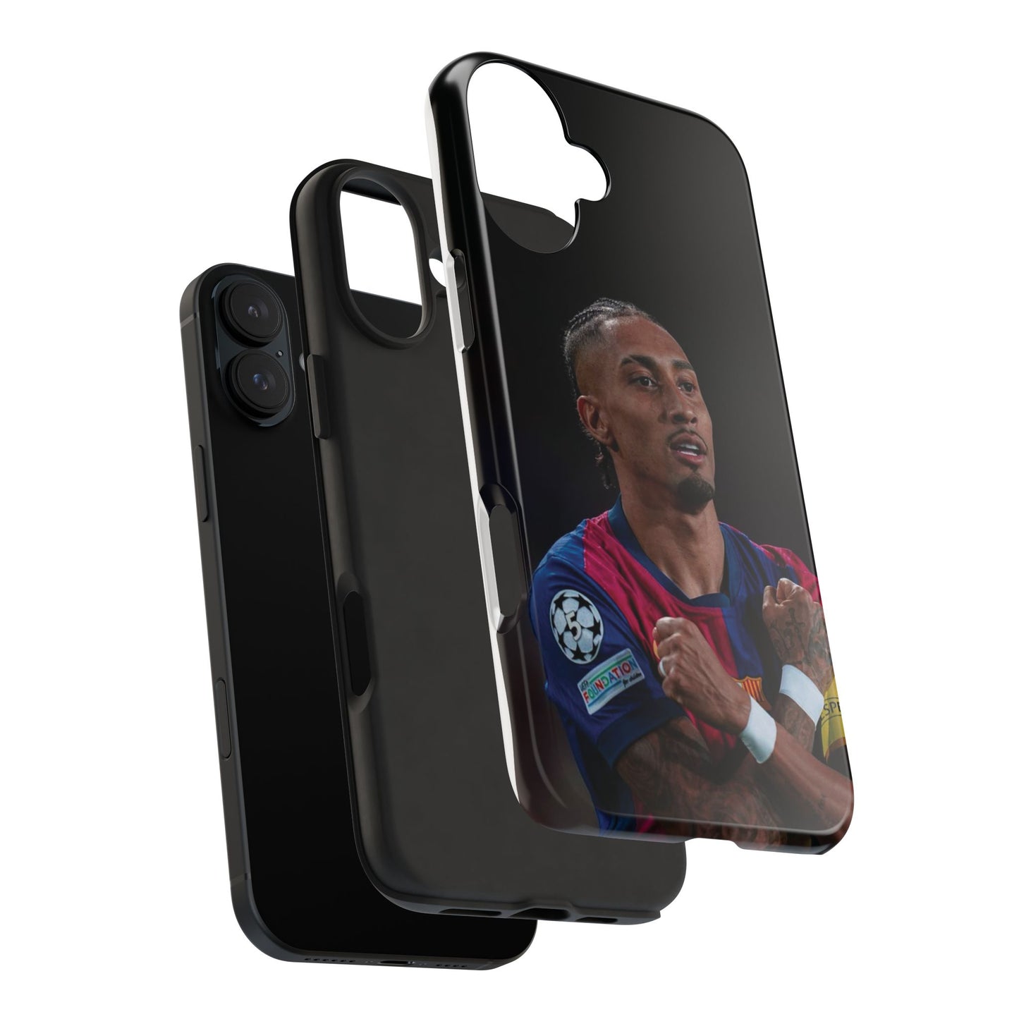 Raphinha Soccer Fan Tough Phone Case - Durable Protection with Star Player Design