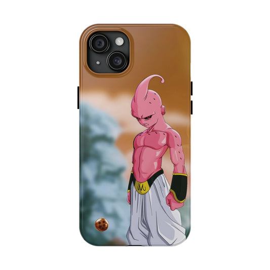 Majin Buu Fierce Dragon Ball Tough Phone Case - Majin Buu Design