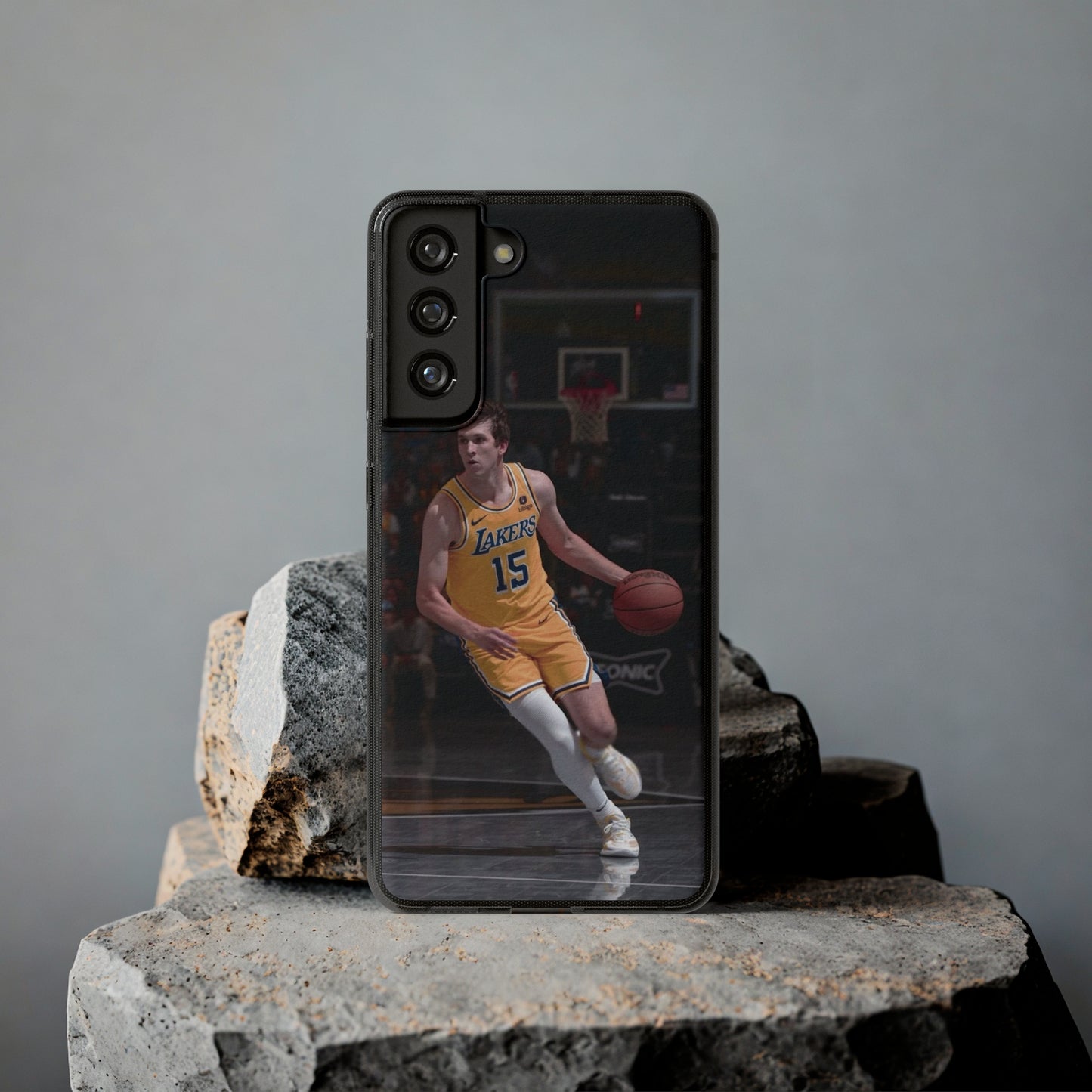 Austin Reaves Basketball Player Soft Phone Case - Lakers Fan Accessory