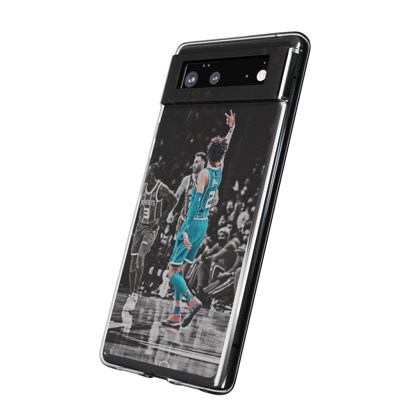 LaMelo Ball Sporty Soft Phone Case with Dynamic Player Design