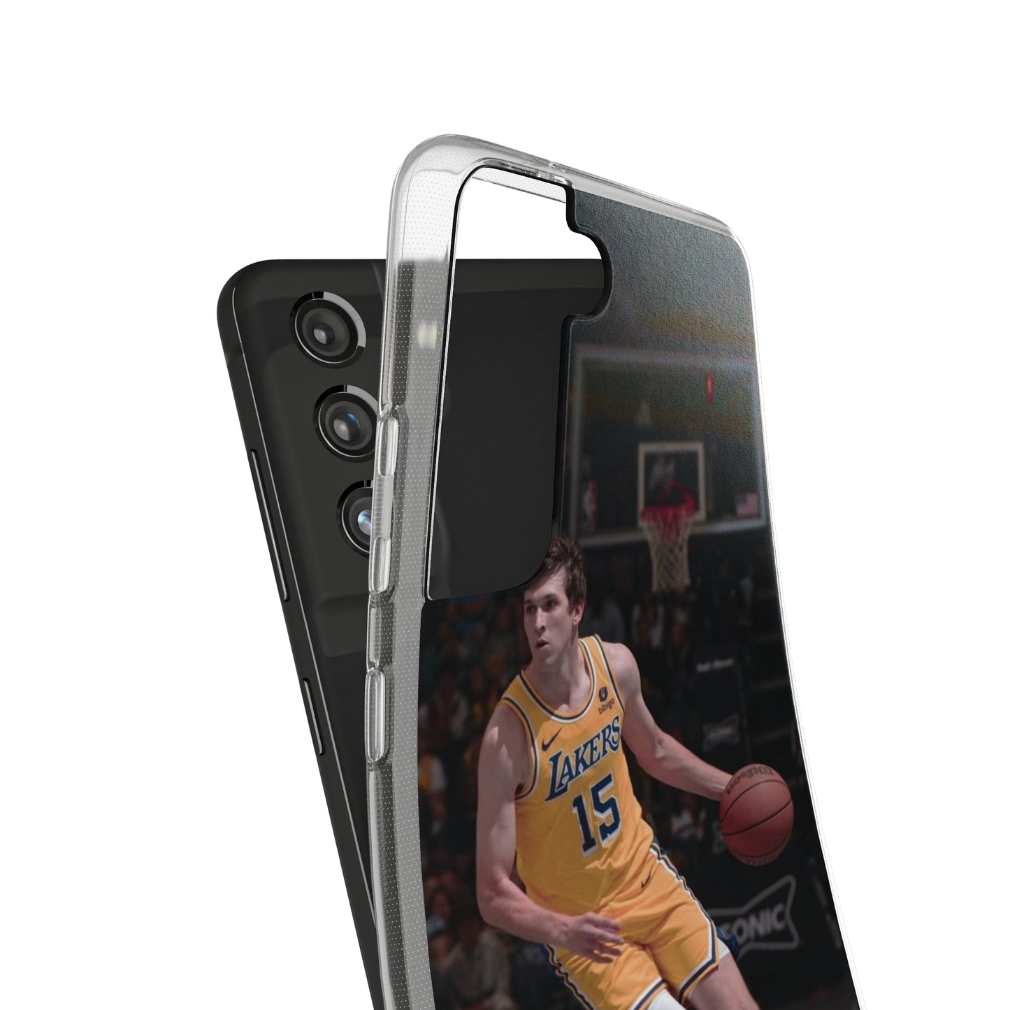 Austin Reaves Basketball Player Soft Phone Case - Lakers Fan Accessory