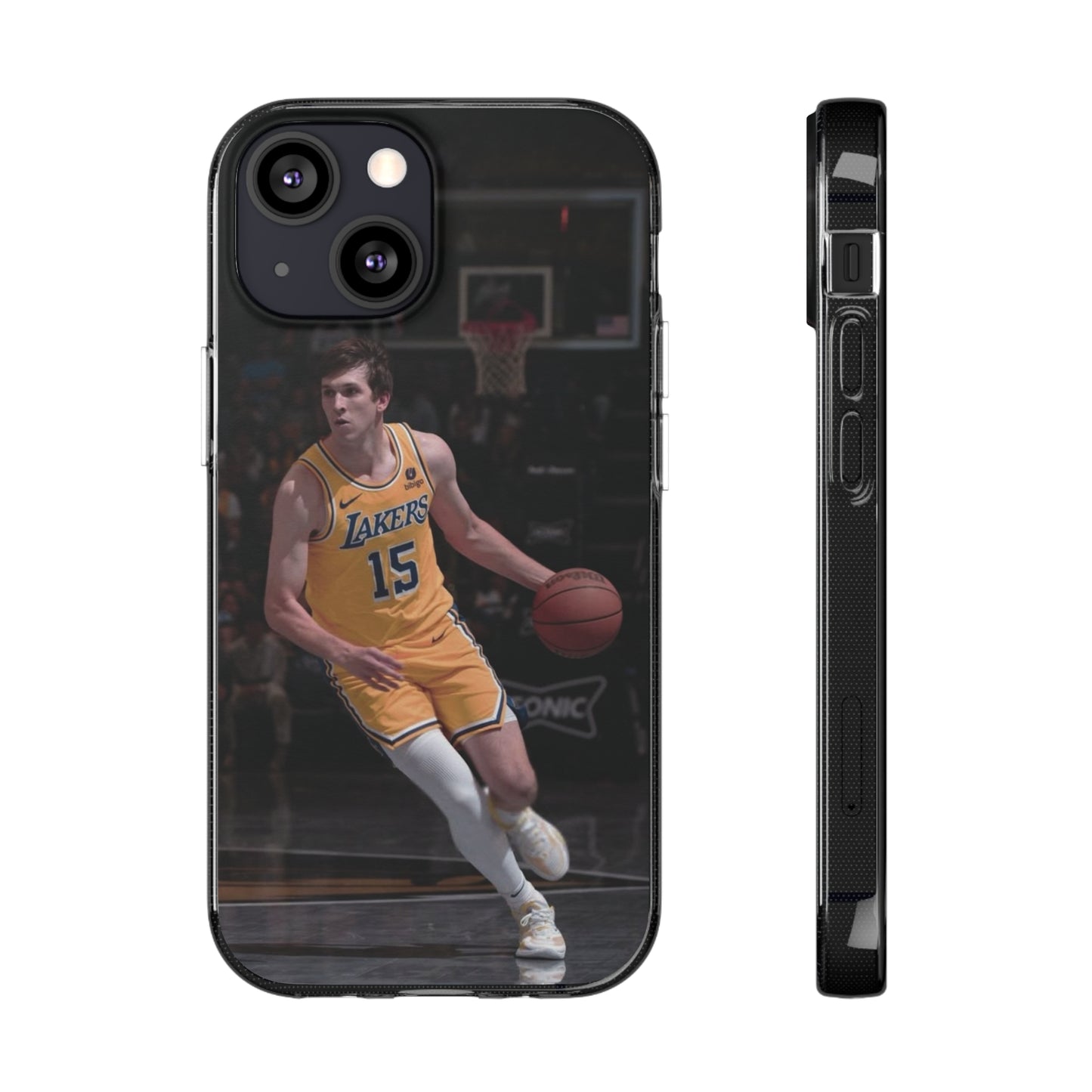 Austin Reaves Basketball Player Soft Phone Case - Lakers Fan Accessory