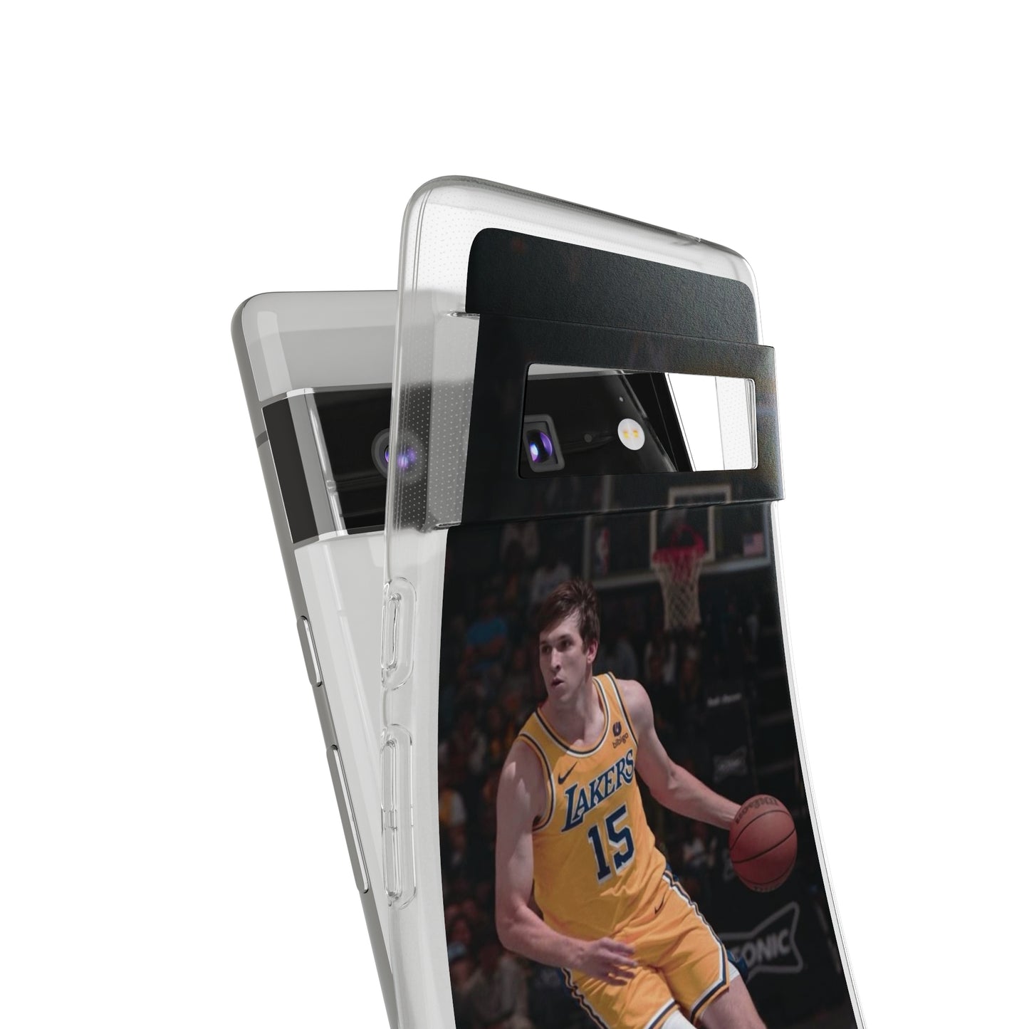 Austin Reaves Basketball Player Soft Phone Case - Lakers Fan Accessory