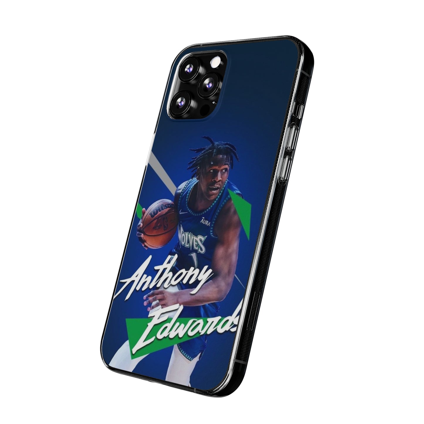 Anthony Edwards Soft Phone Case - Basketball Fan Accessory