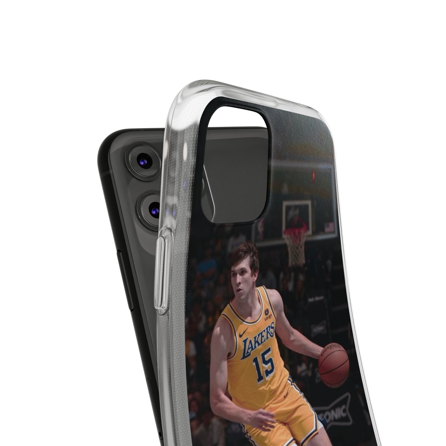 Austin Reaves Basketball Player Soft Phone Case - Lakers Fan Accessory