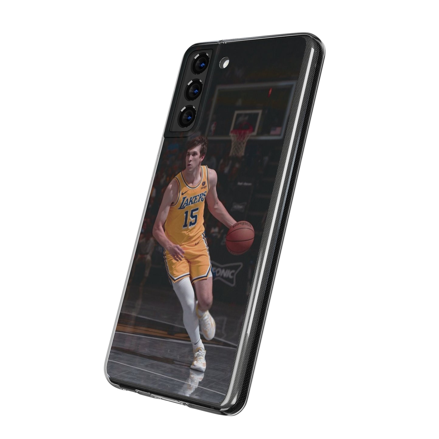 Austin Reaves Basketball Player Soft Phone Case - Lakers Fan Accessory