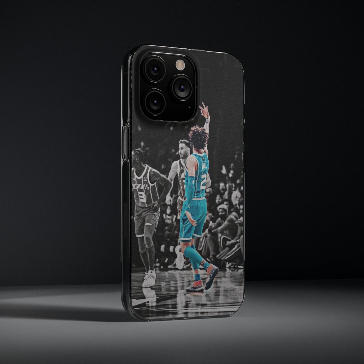 LaMelo Ball Sporty Soft Phone Case with Dynamic Player Design
