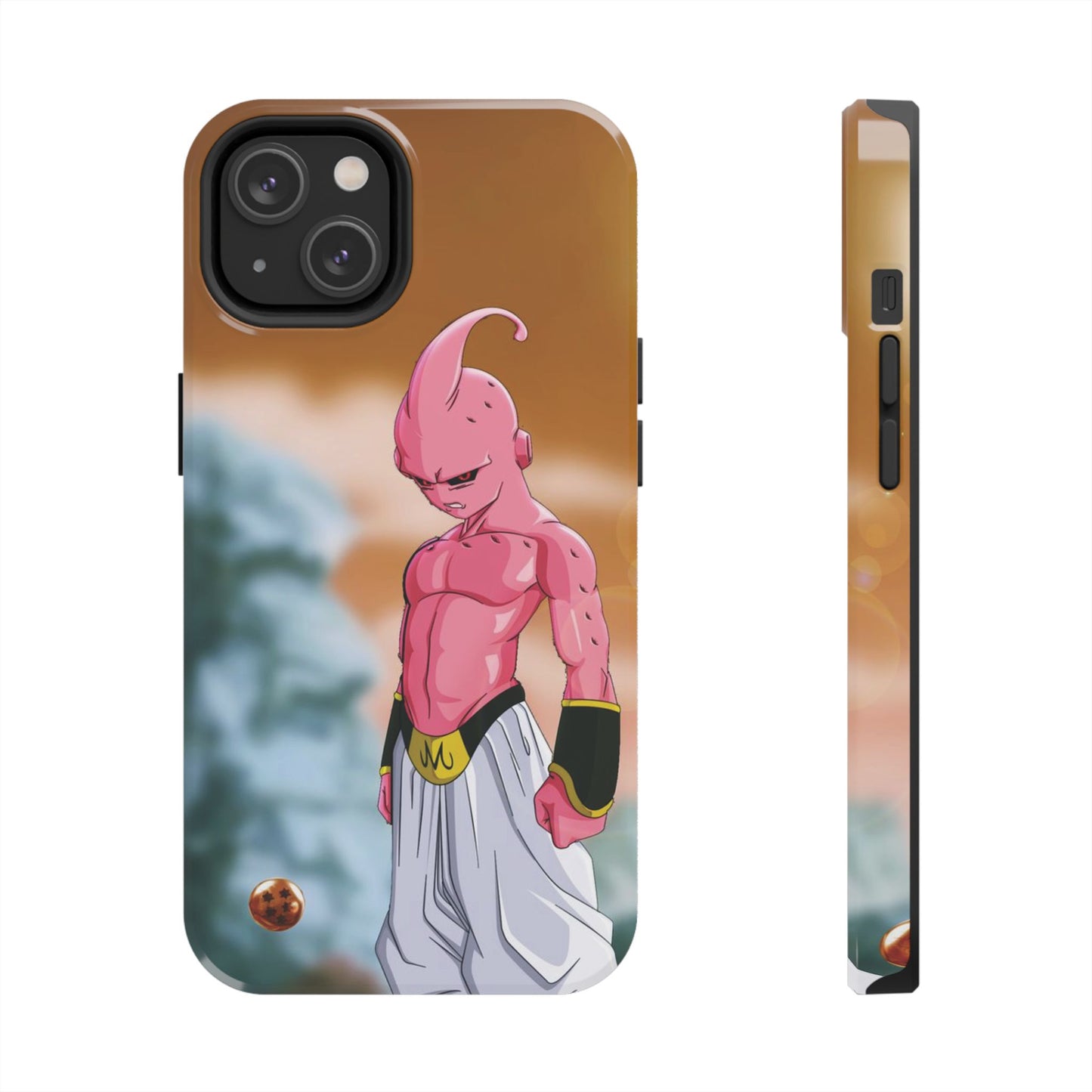 Majin Buu Fierce Dragon Ball Tough Phone Case - Majin Buu Design